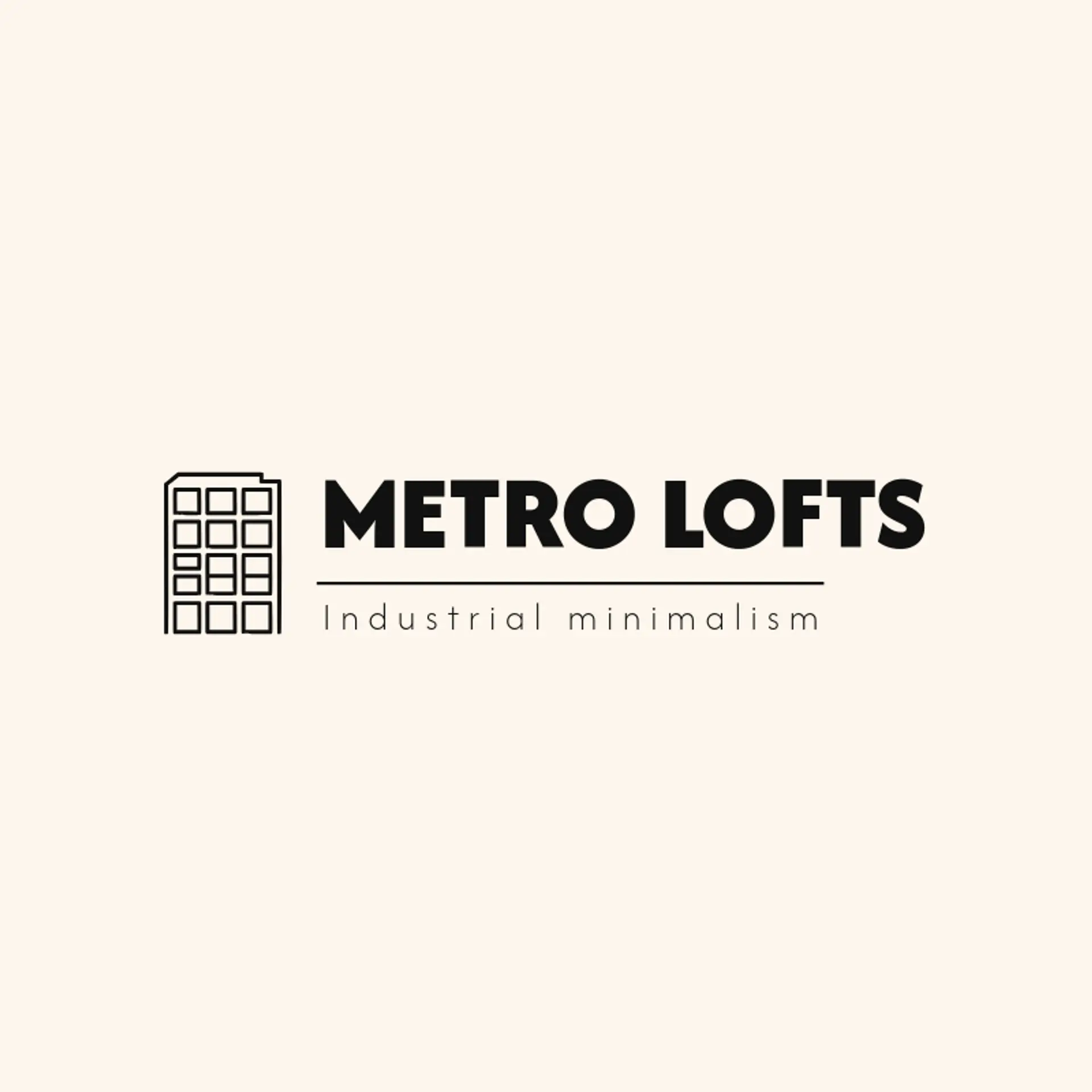 Metro Lofts logo for house