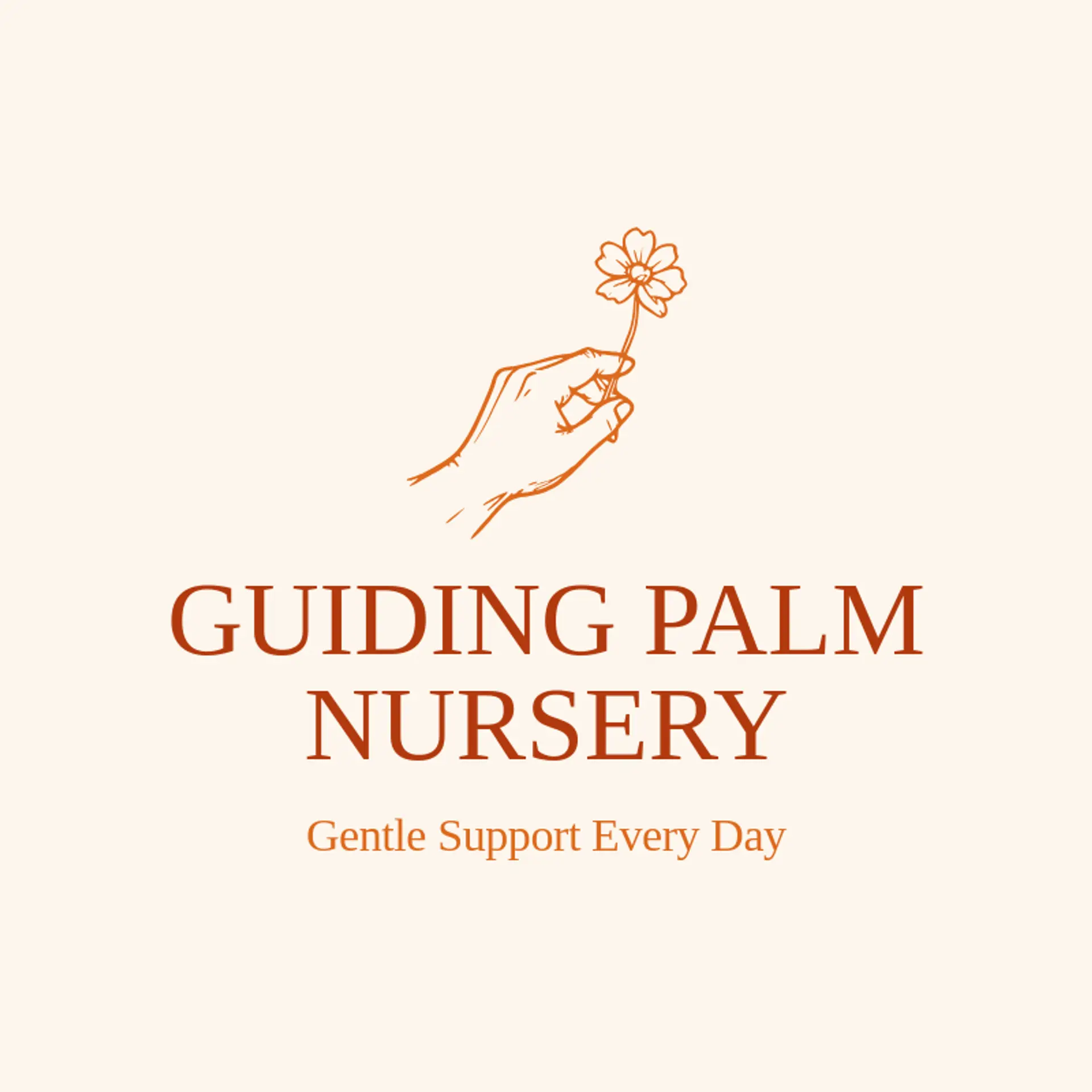 Guiding Palm Nursery logo for childcare