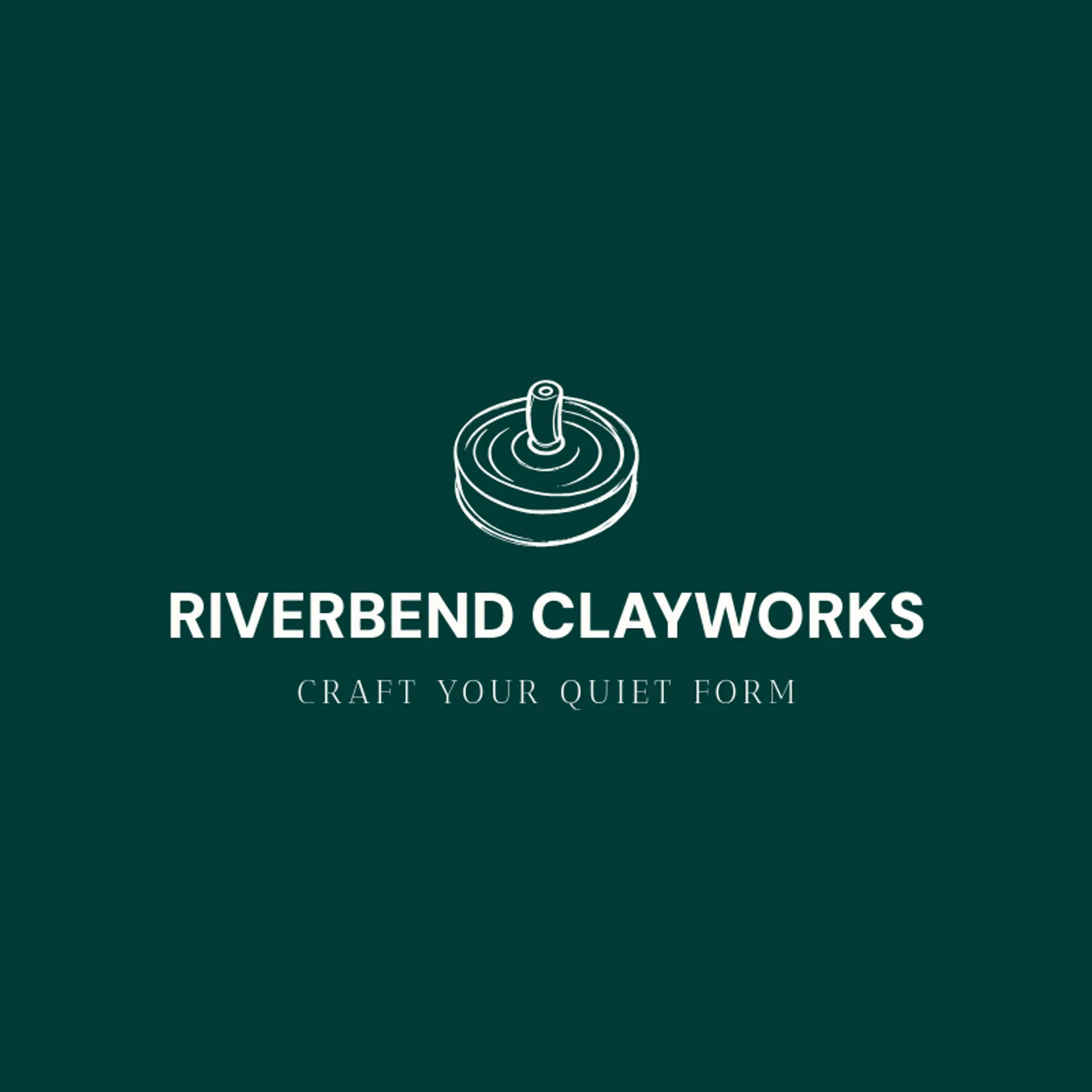 Riverbend Clayworks logo for clay