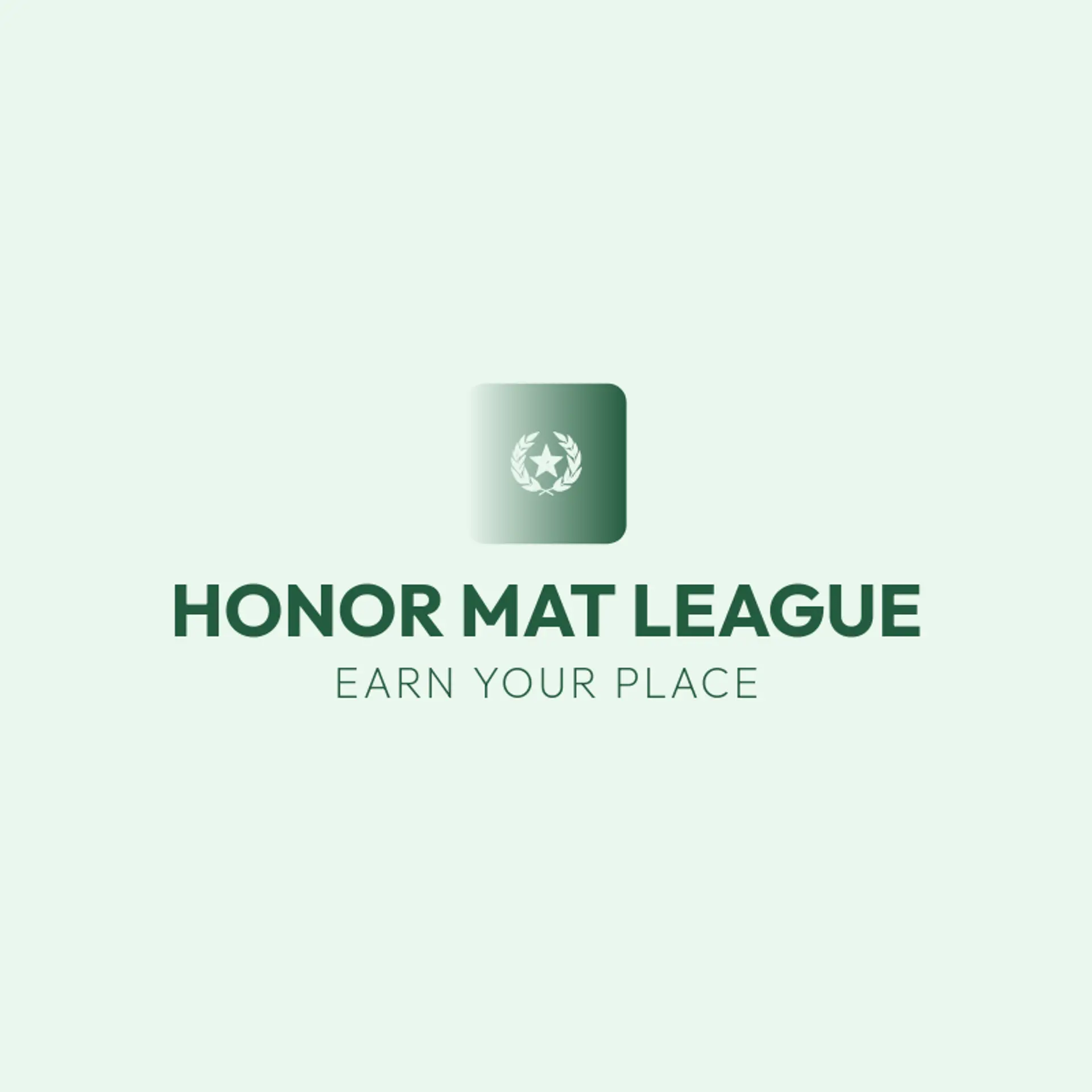 Honor Mat League logo for wrestling