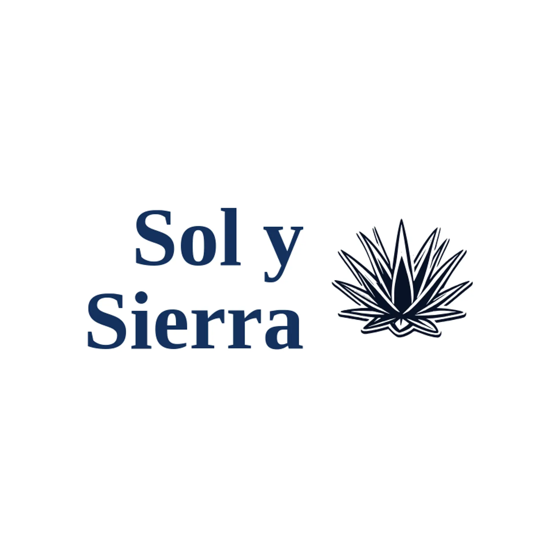 Sol y Sierra logo for tequila