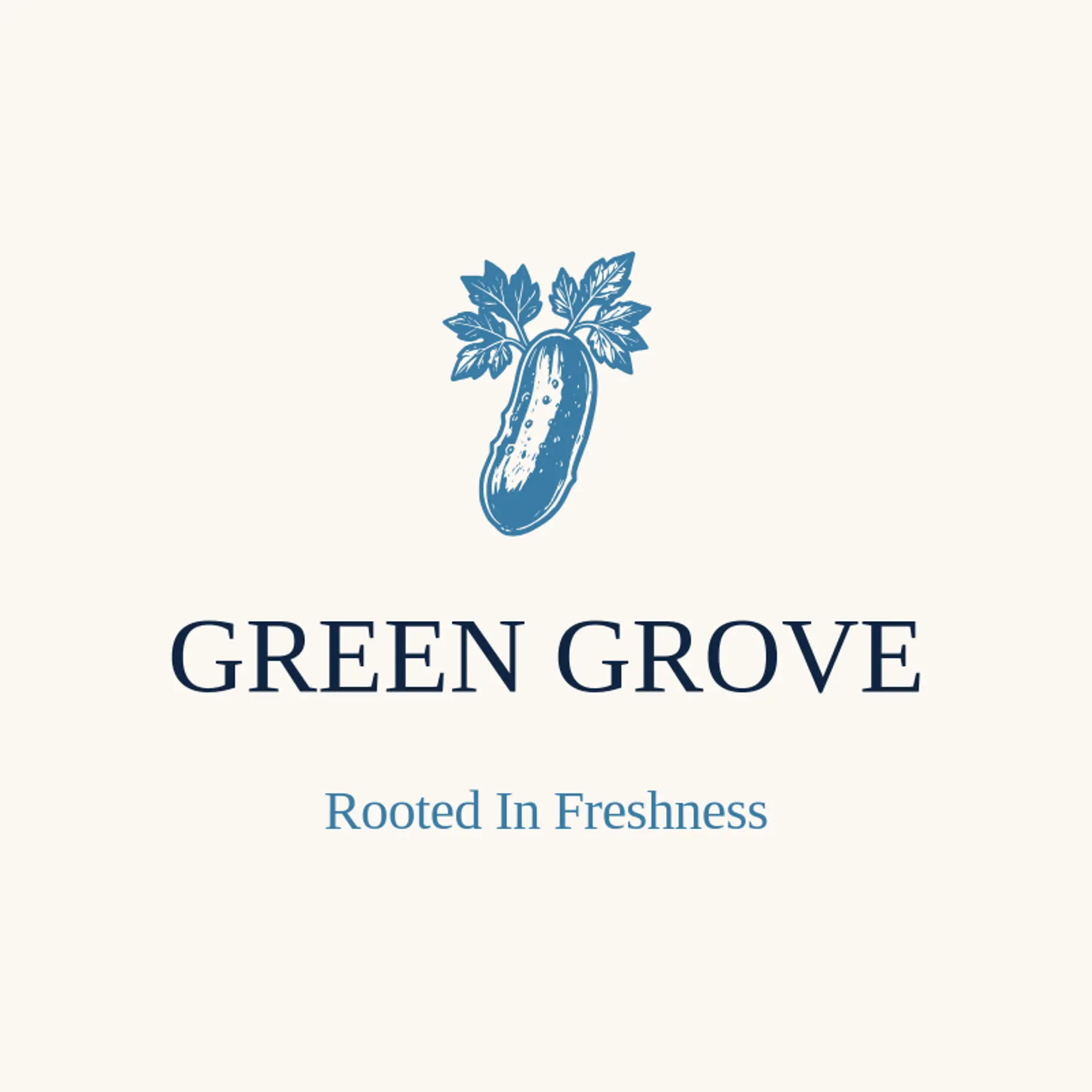 Green Grove logo for pickle