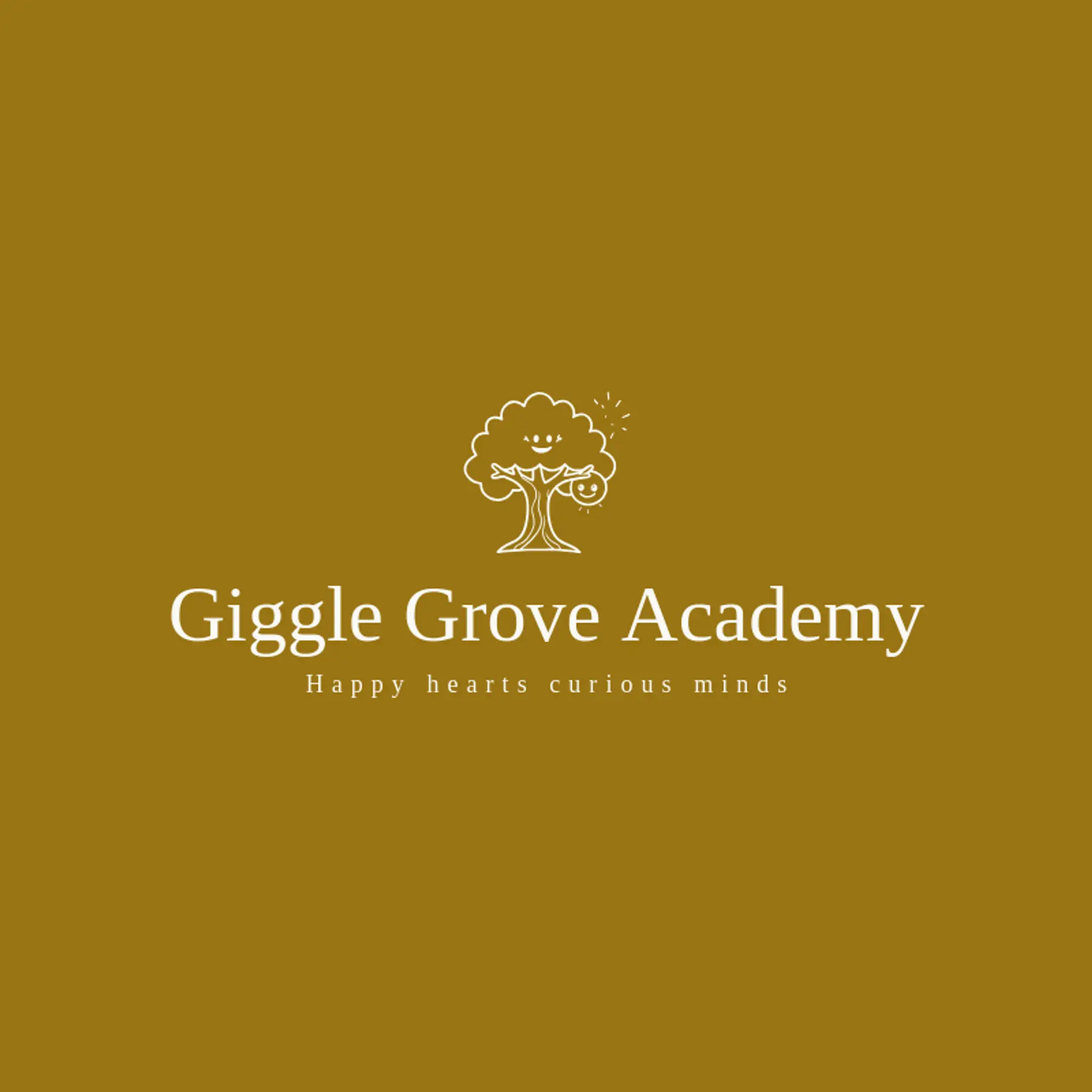 Giggle Grove Academy logo for kindergarten