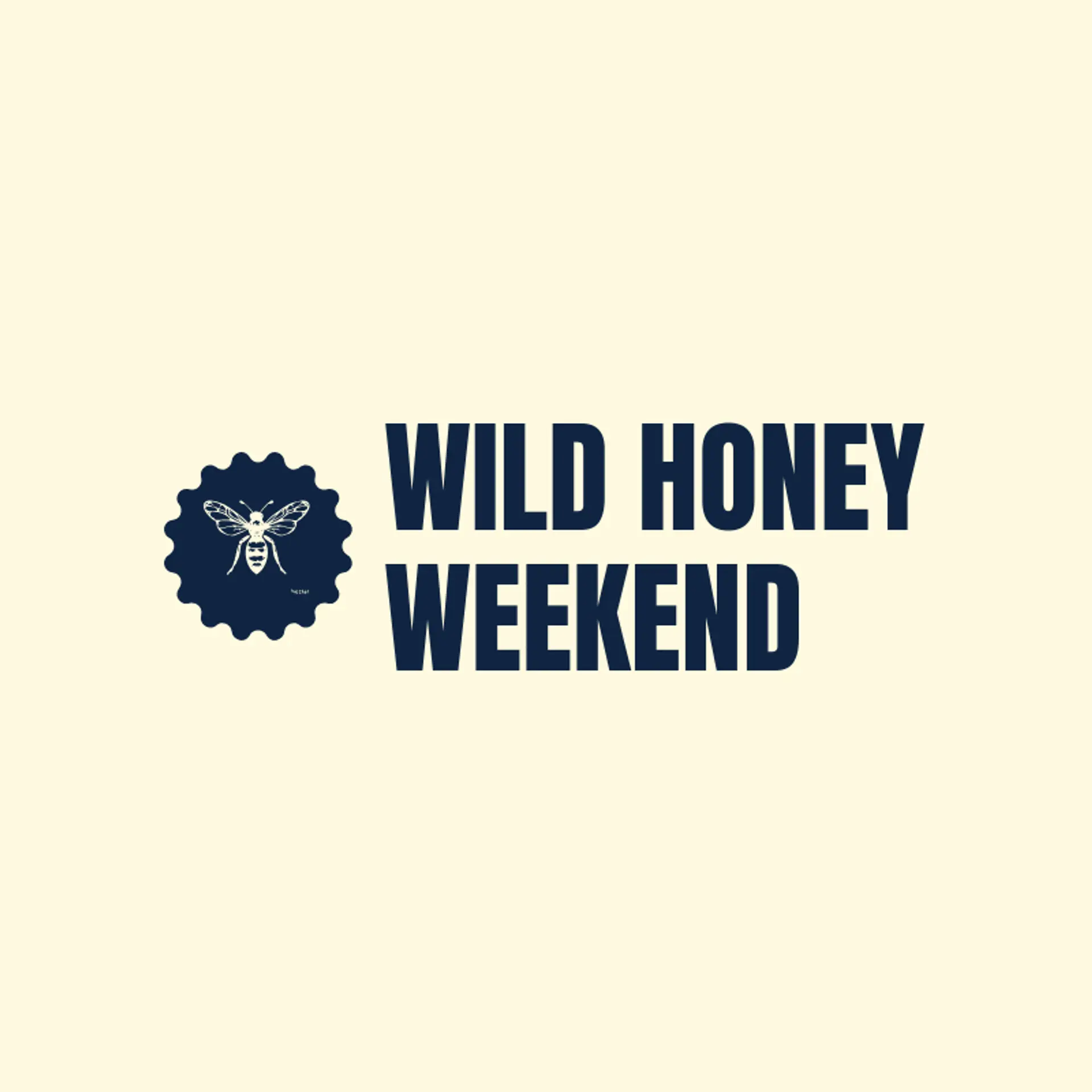 Wild Honey Weekend logo for nectar