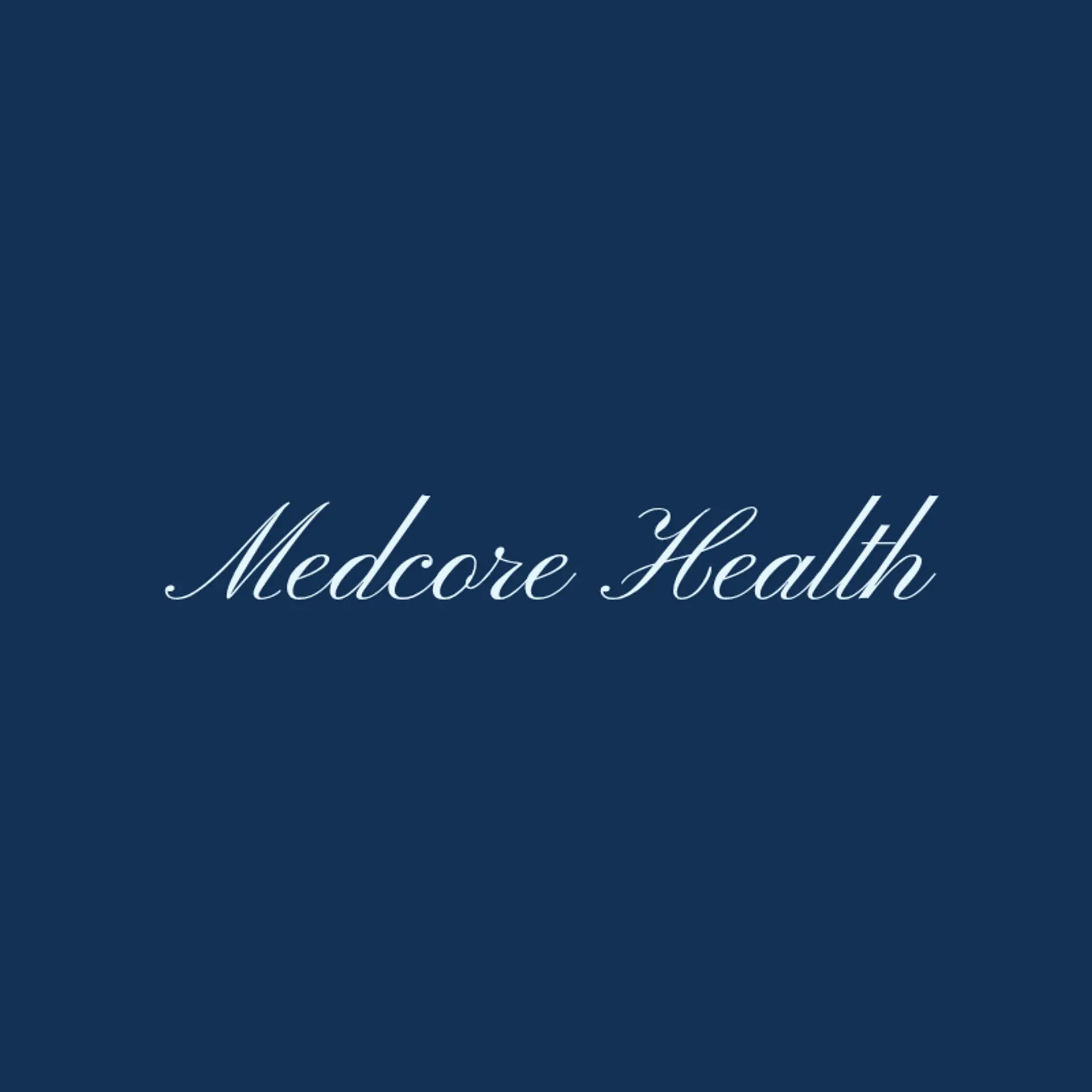 MedCore Health logo for medical clinic