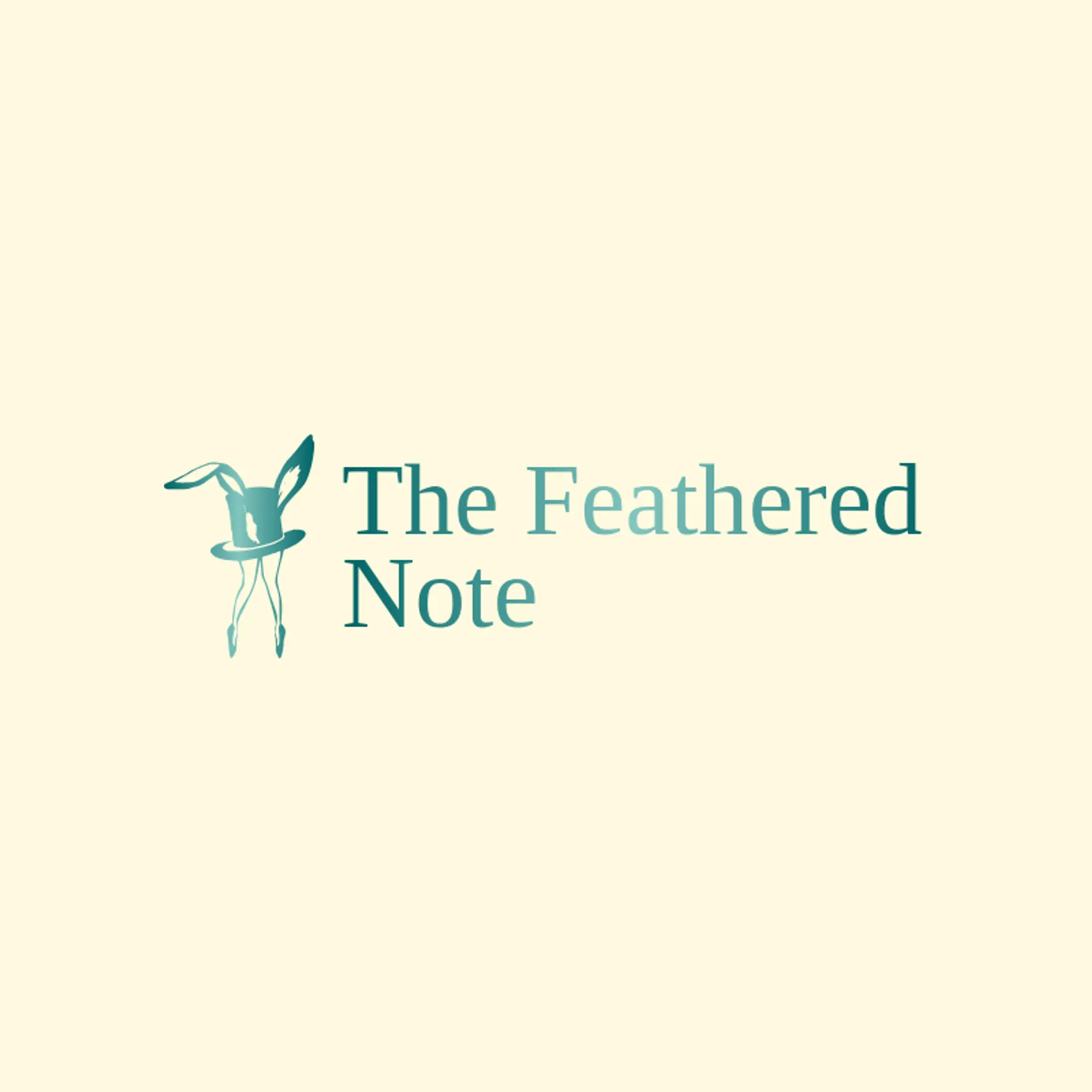 The Feathered Note logo for cabaret