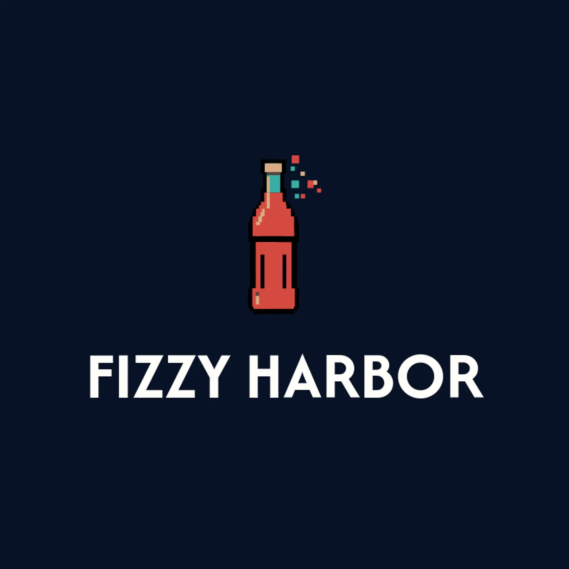 Fizzy Harbor logo for soda