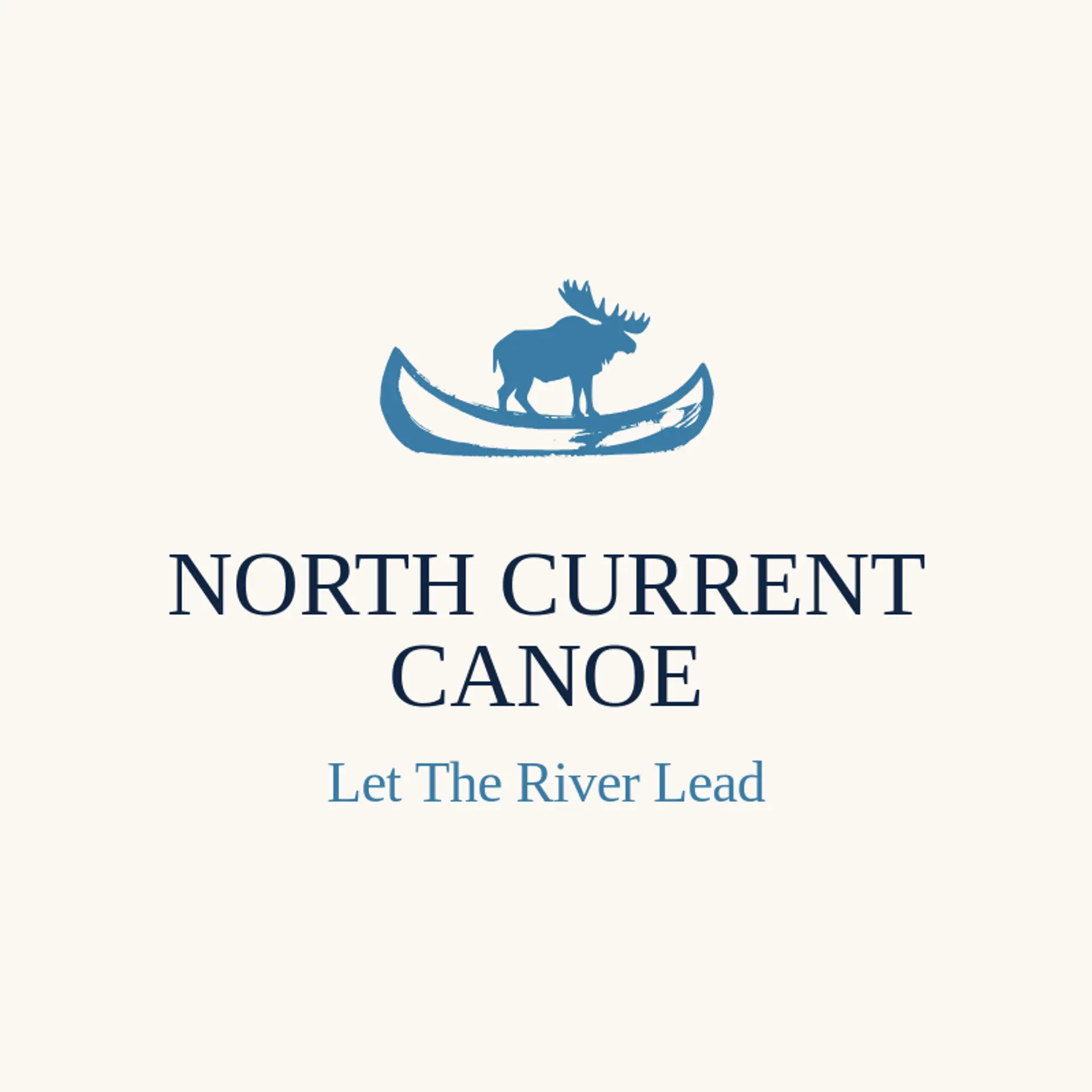 North Current Canoe logo for moose