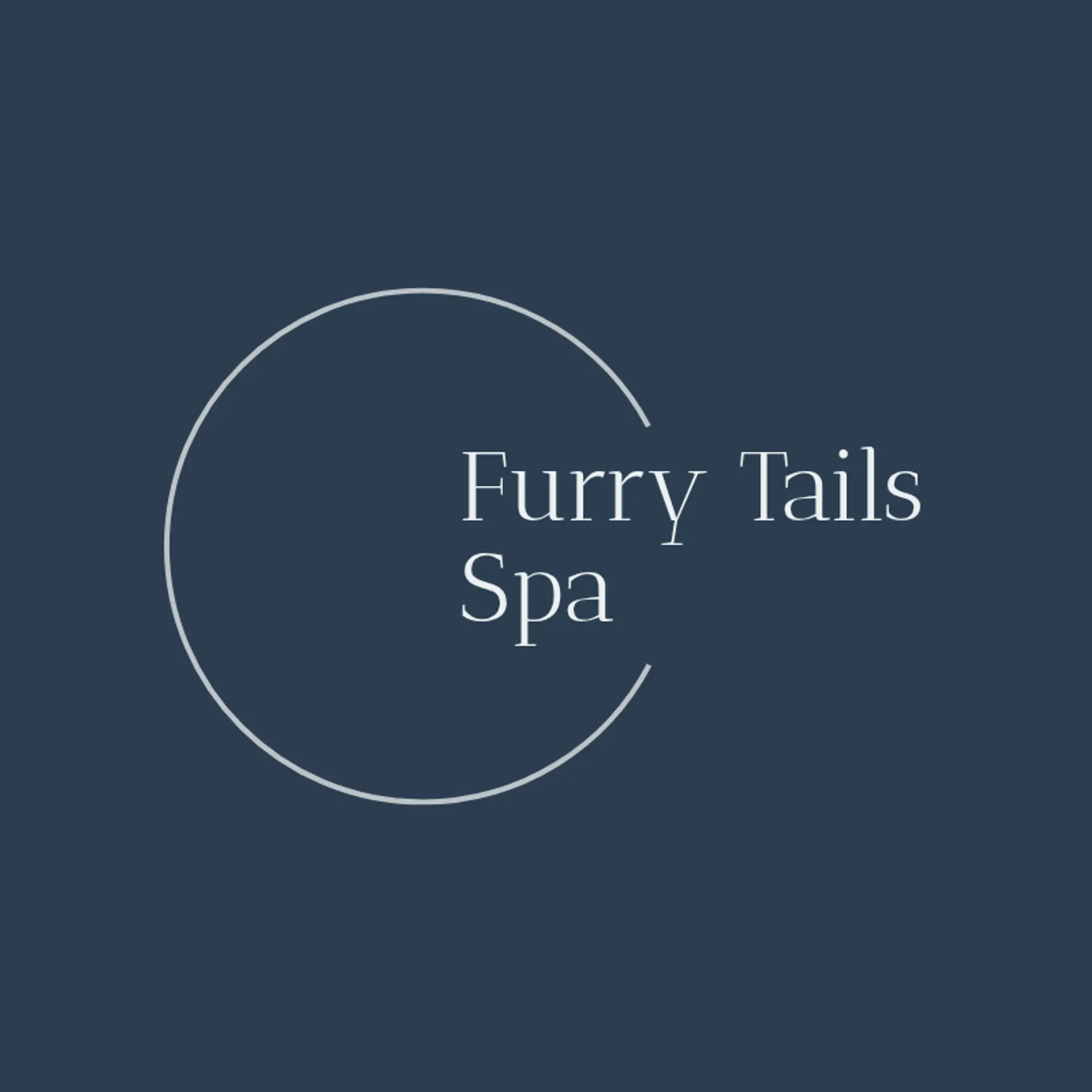 Furry Tails Spa logo for dog daycare training spa