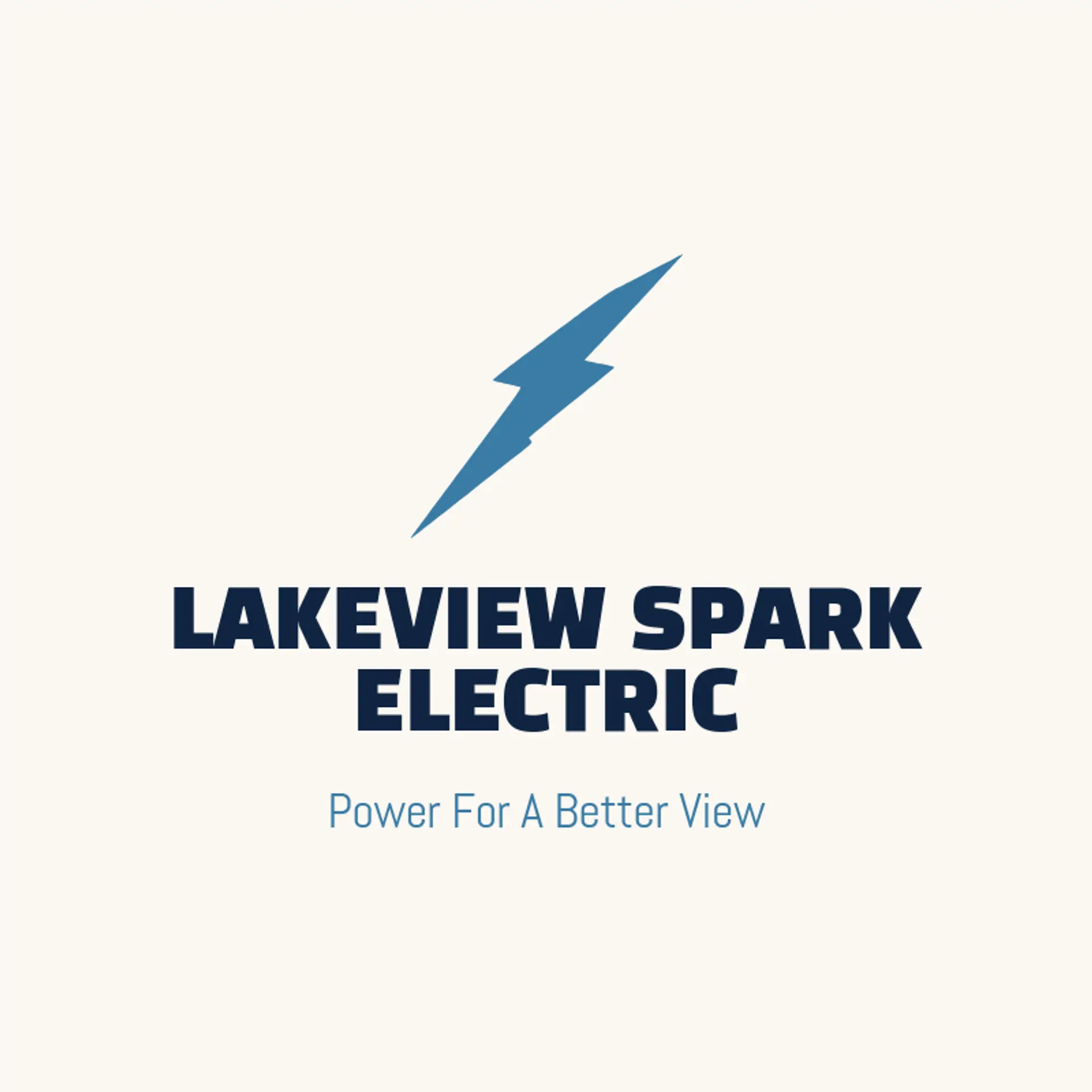 Lakeview Spark Electric logo for thunderbolt