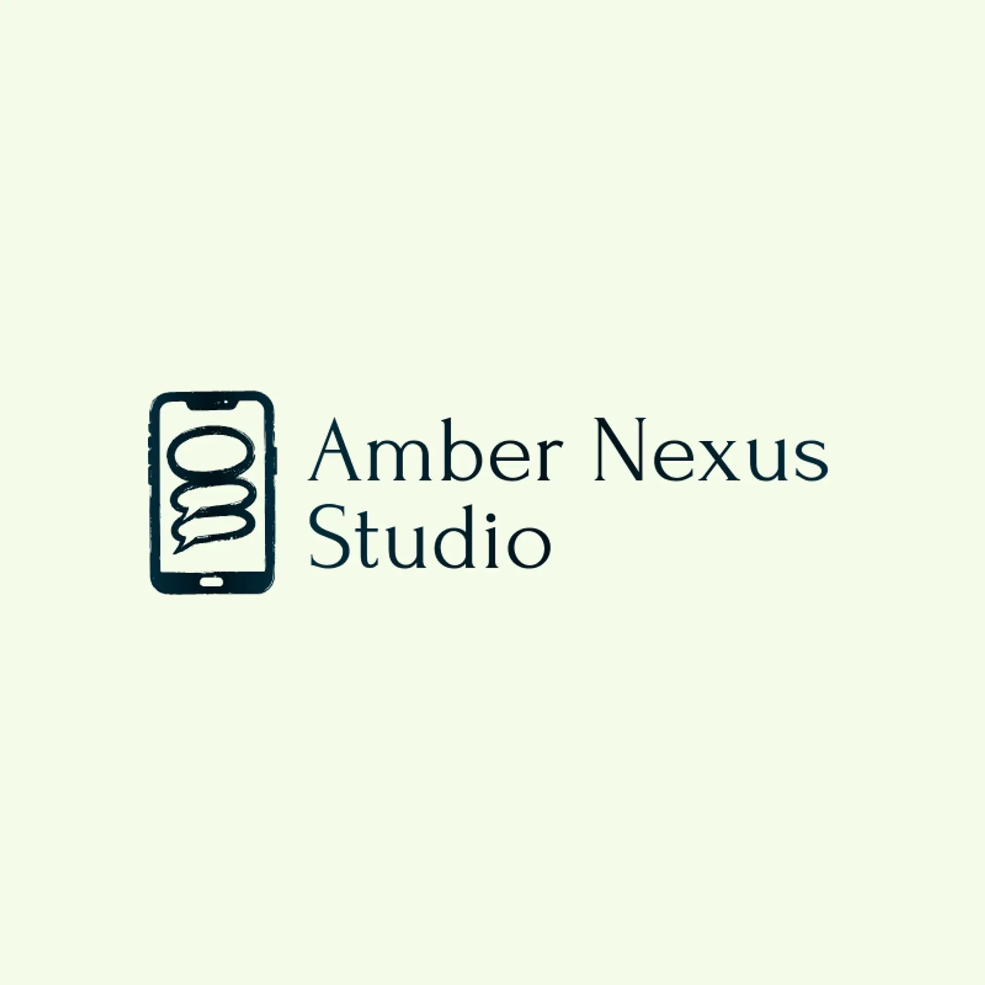 Amber Nexus Studio logo for app