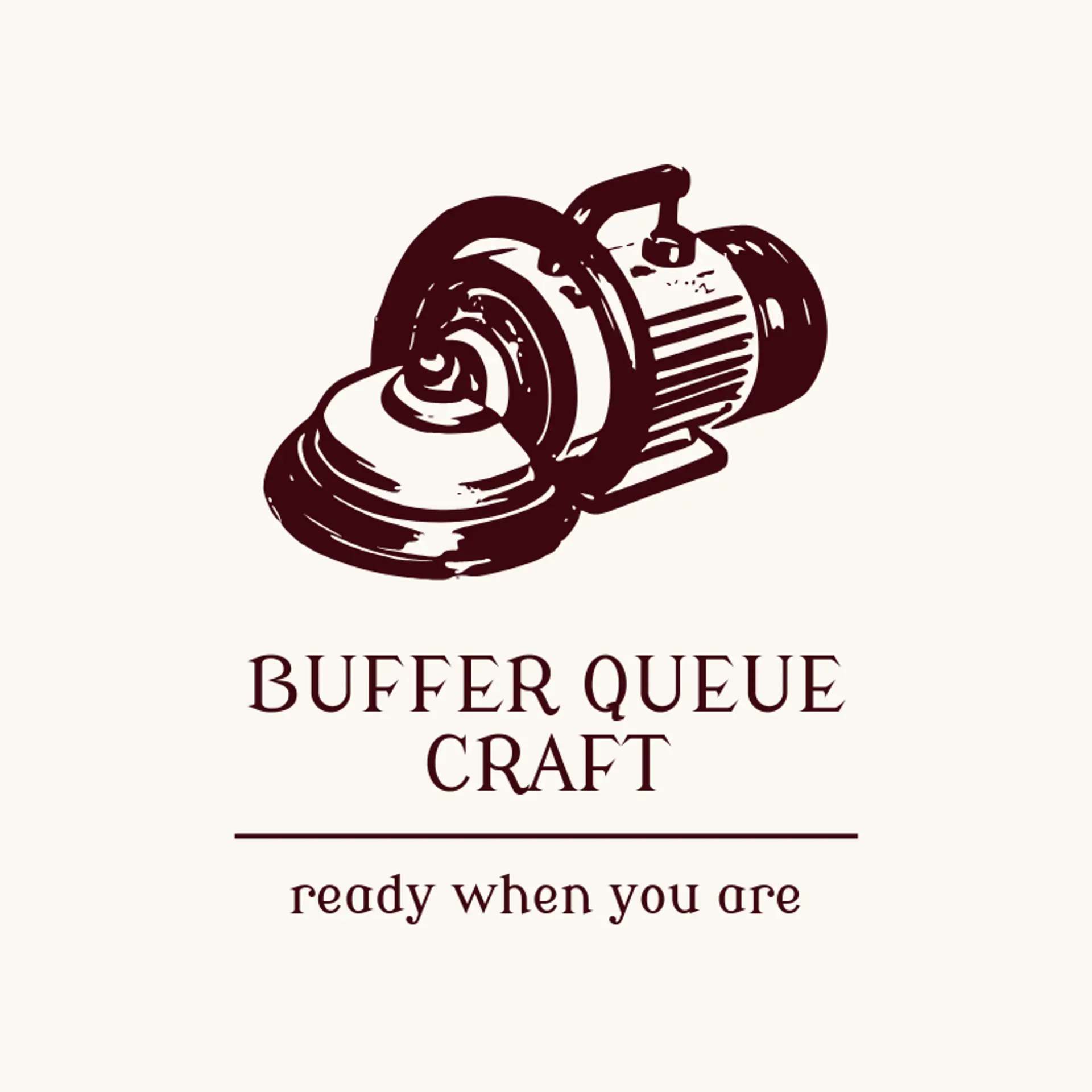 Buffer Queue Craft logo for buffer