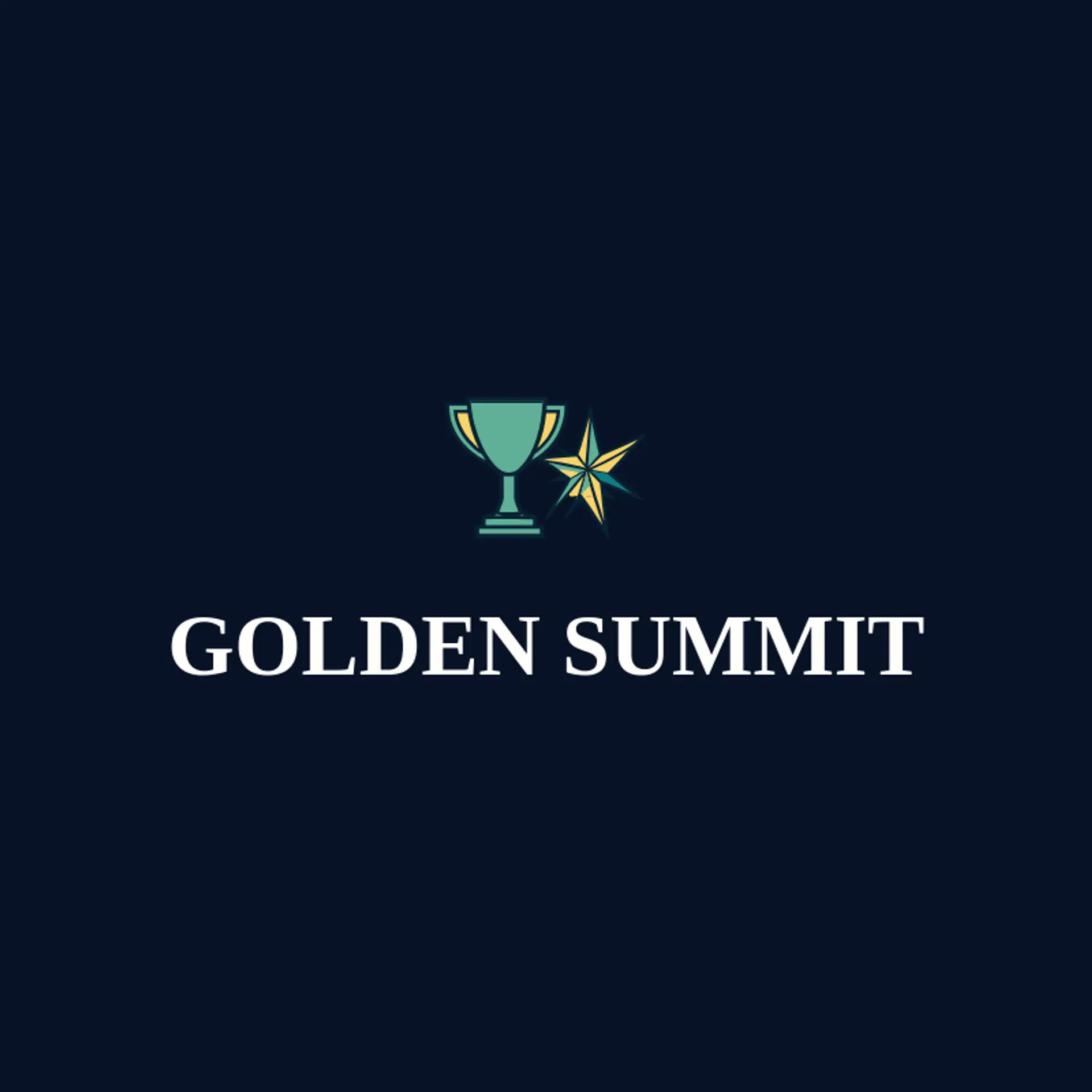 Golden Summit logo for trophy