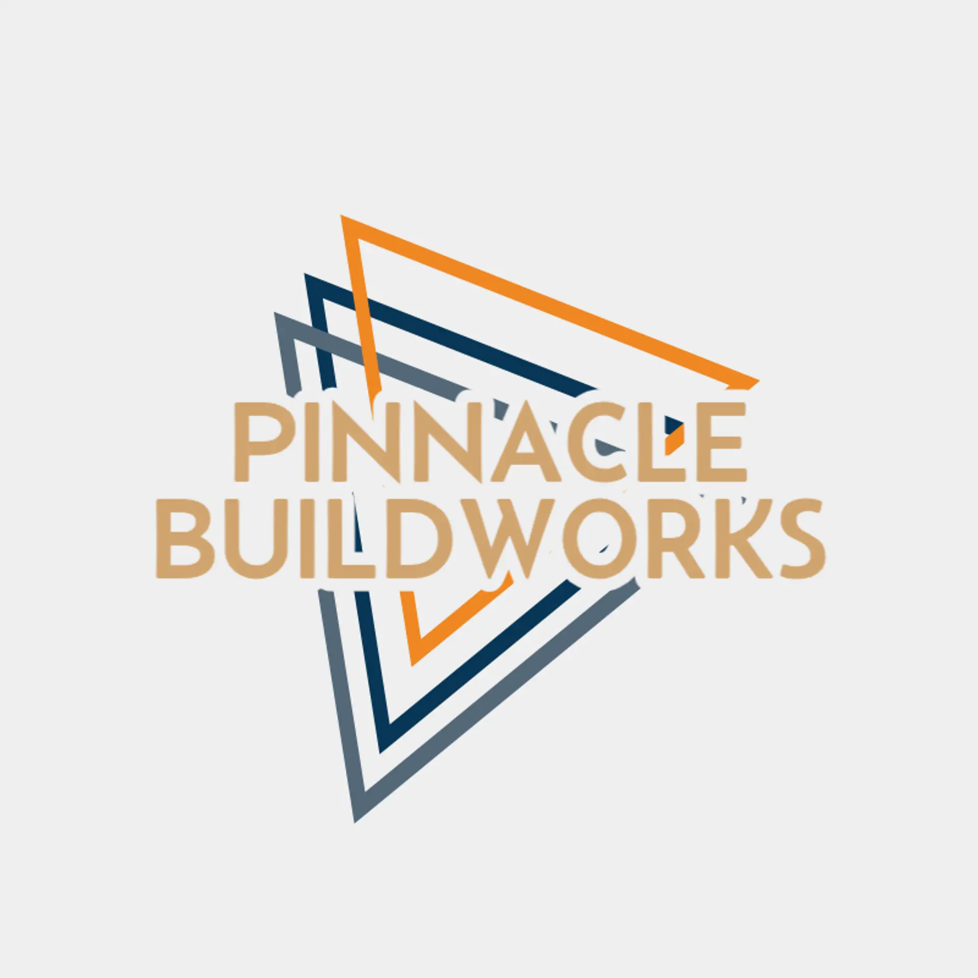 Pinnacle BuildWorks logo for general construction