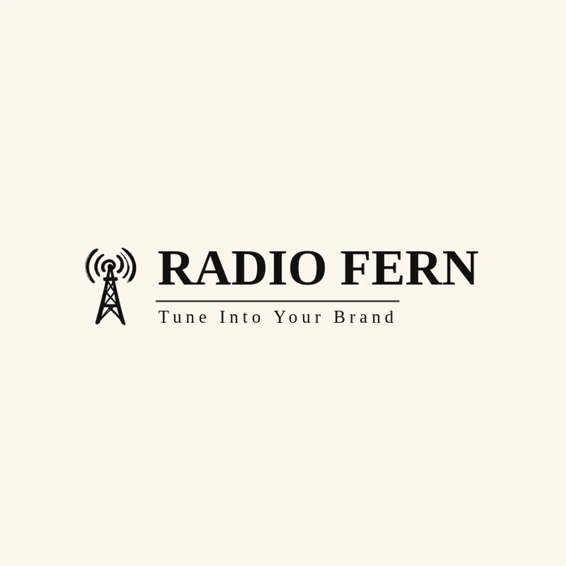 Radio Fern logo for static