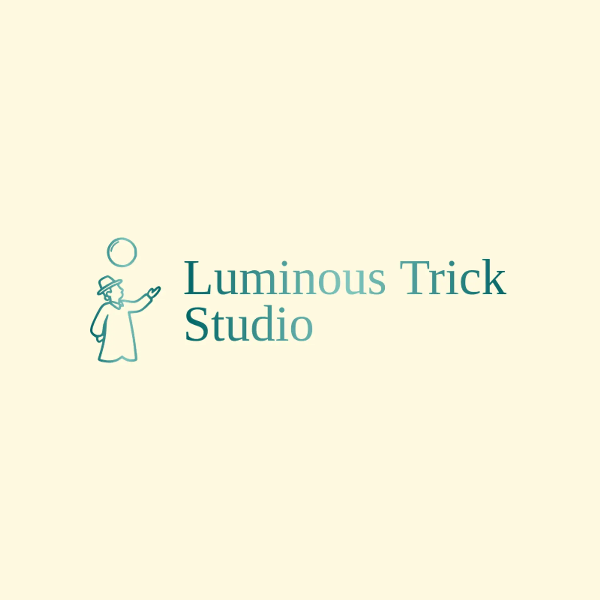 Luminous Trick Studio logo for magician