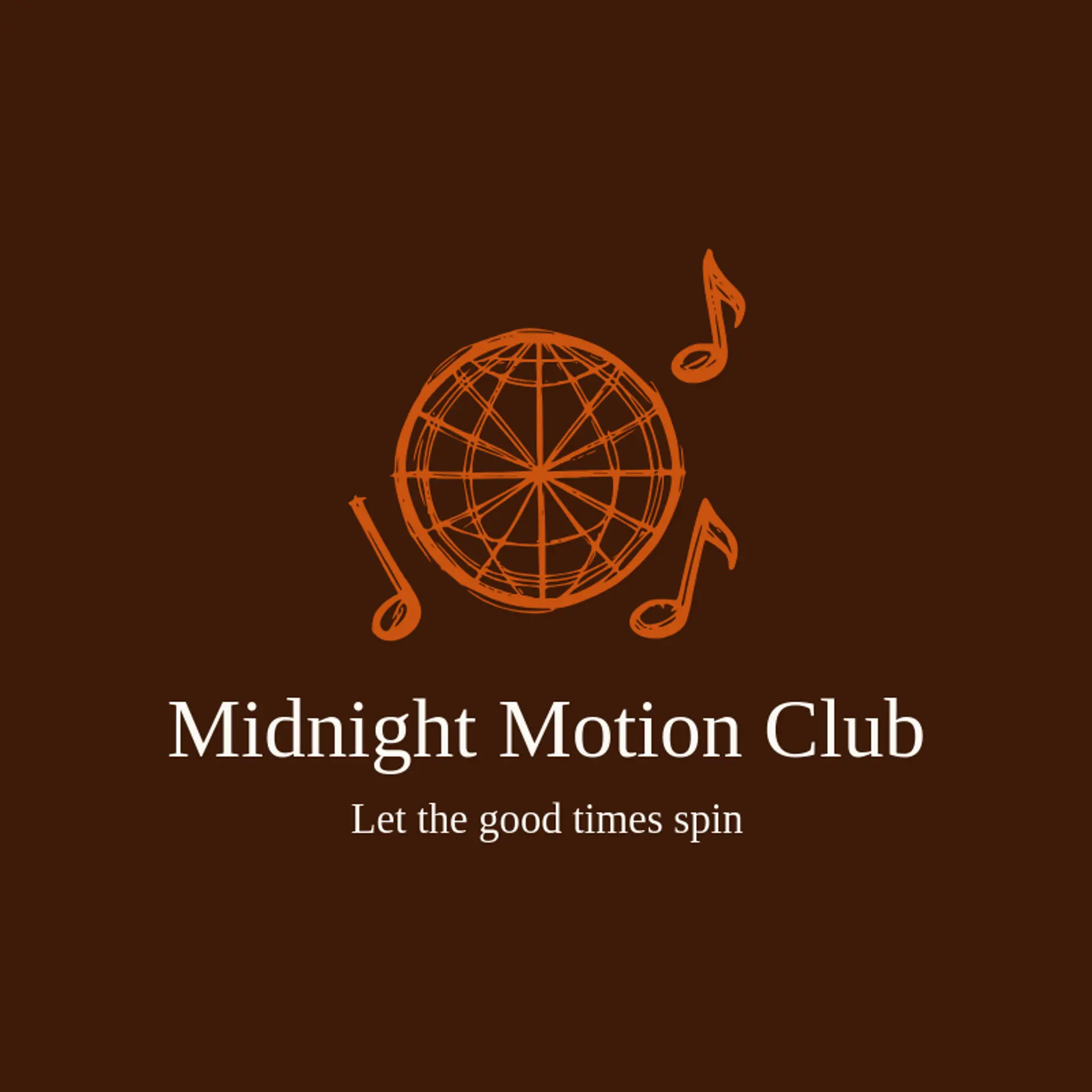 Midnight Motion Club logo for disco