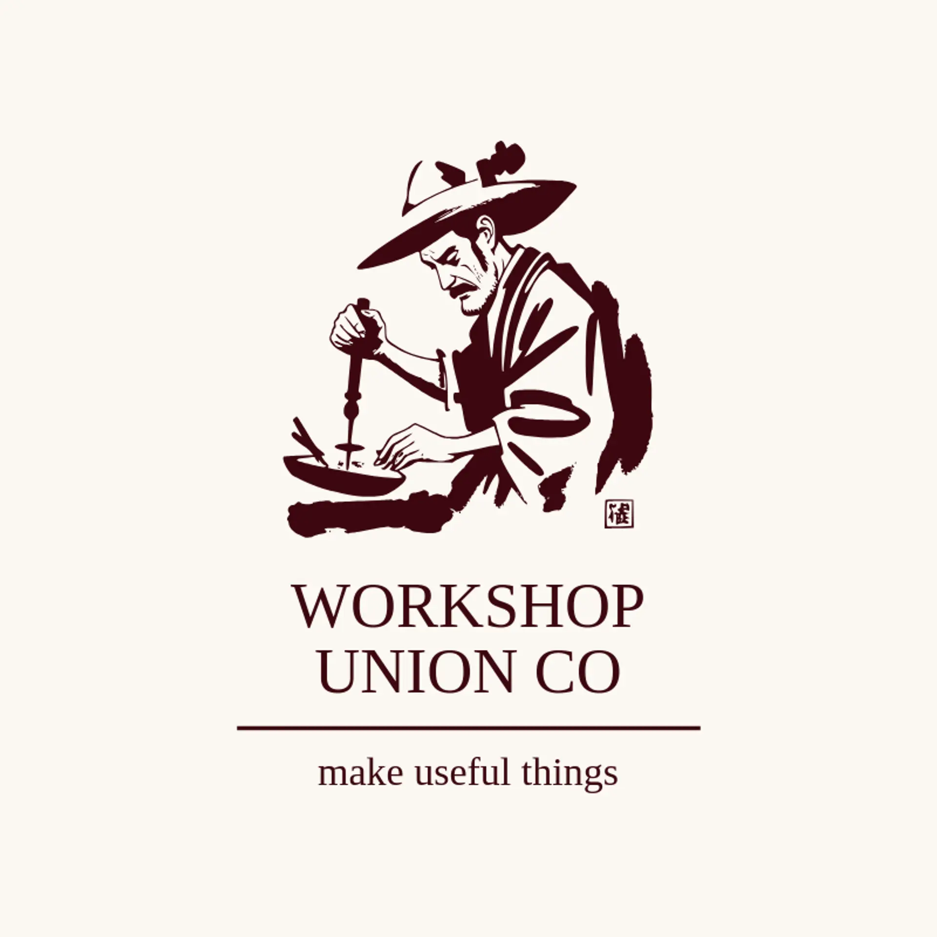 Workshop Union Co logo for craftsman