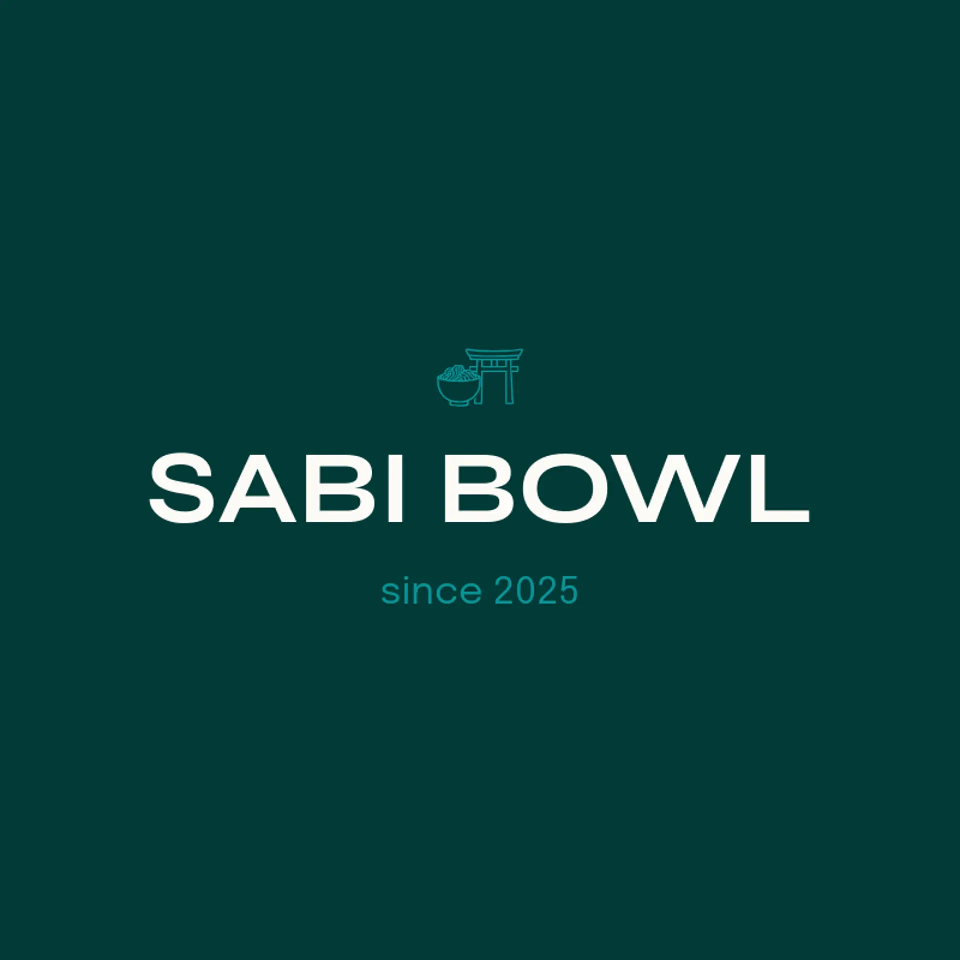 Sabi Bowl logo for japanese