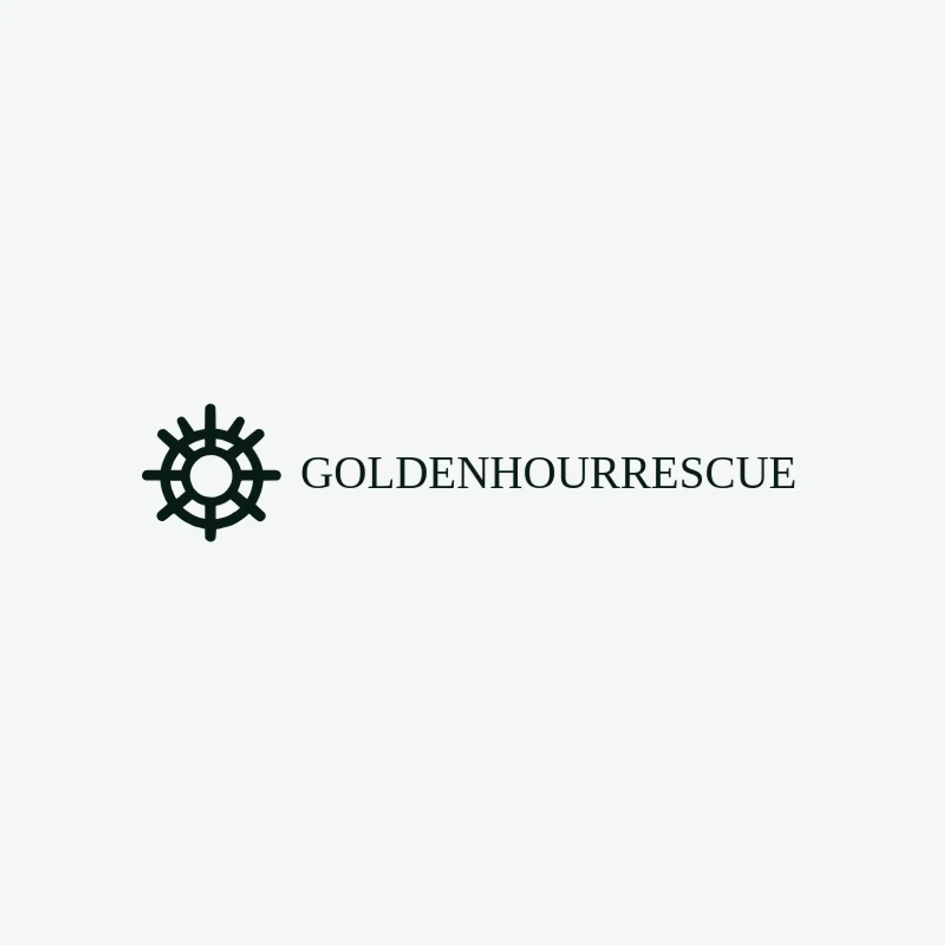 Golden Hour Rescue logo for fire station
