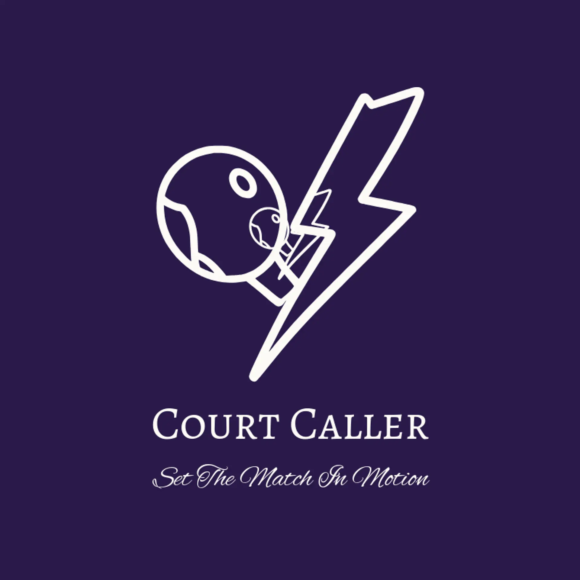 Court Caller logo for pickleball