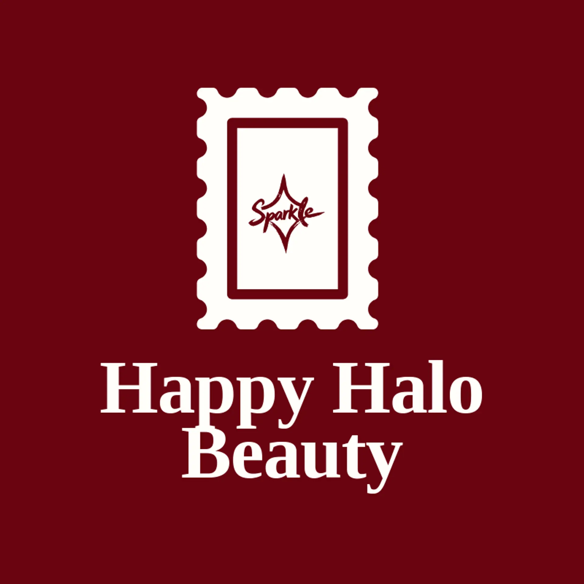 Happy Halo Beauty logo for sparkle