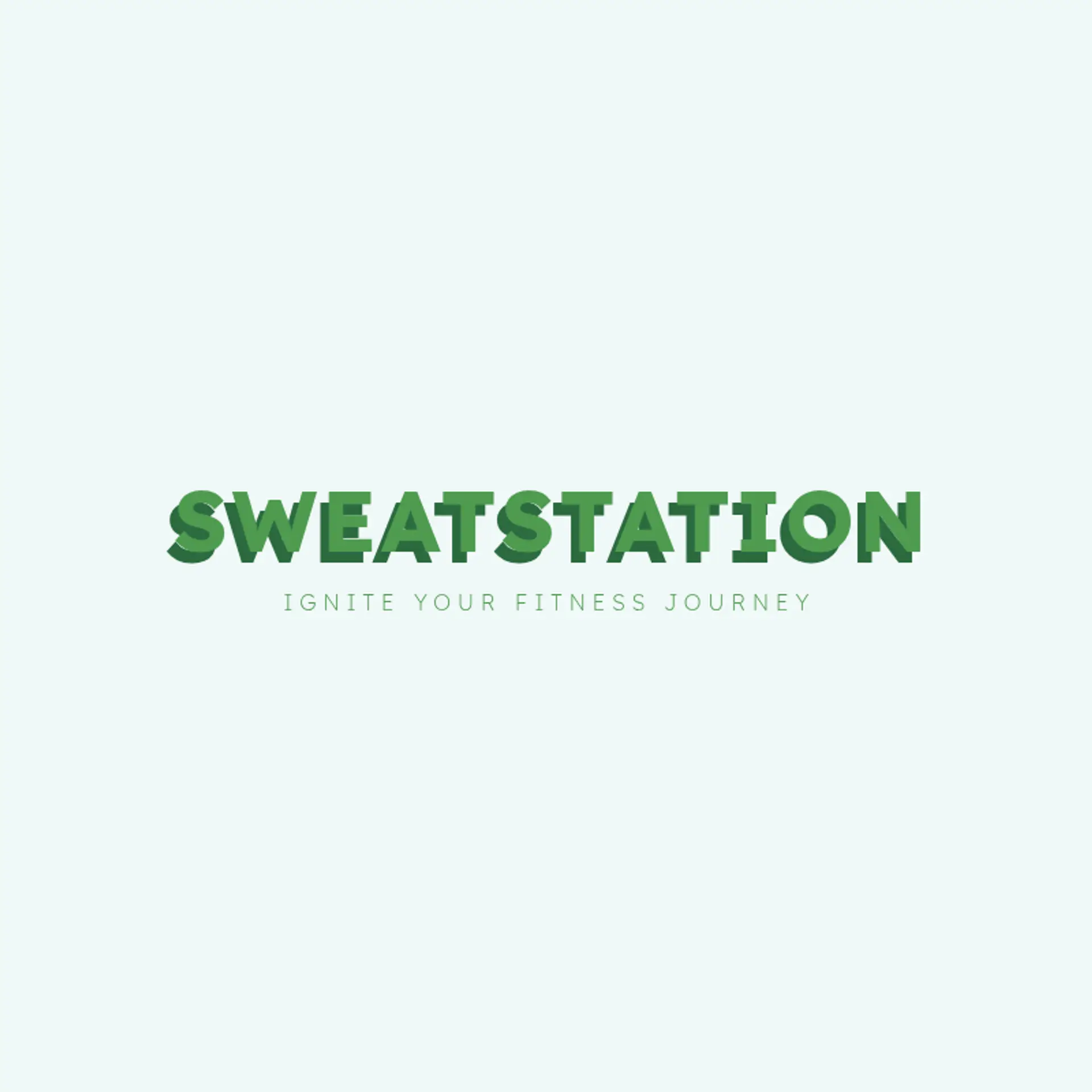 SweatStation logo for fitness app