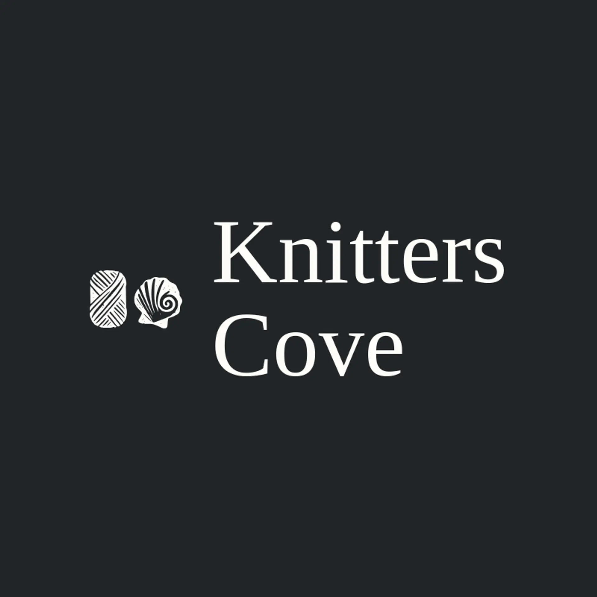 Knitters Cove logo for yarn