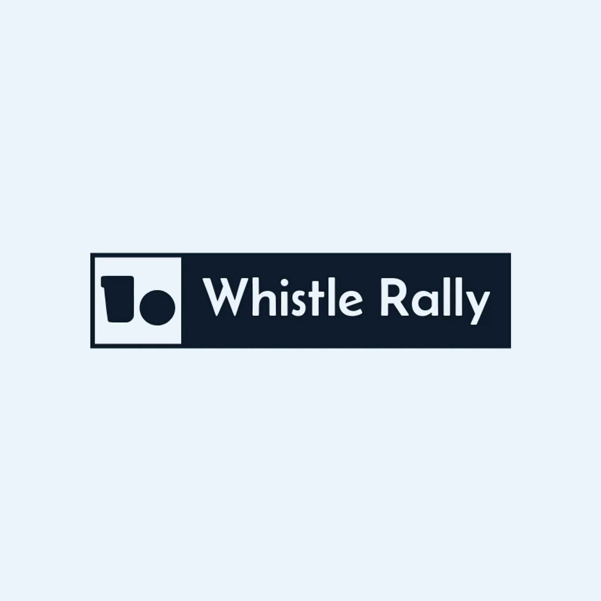Whistle Rally logo for pickleball