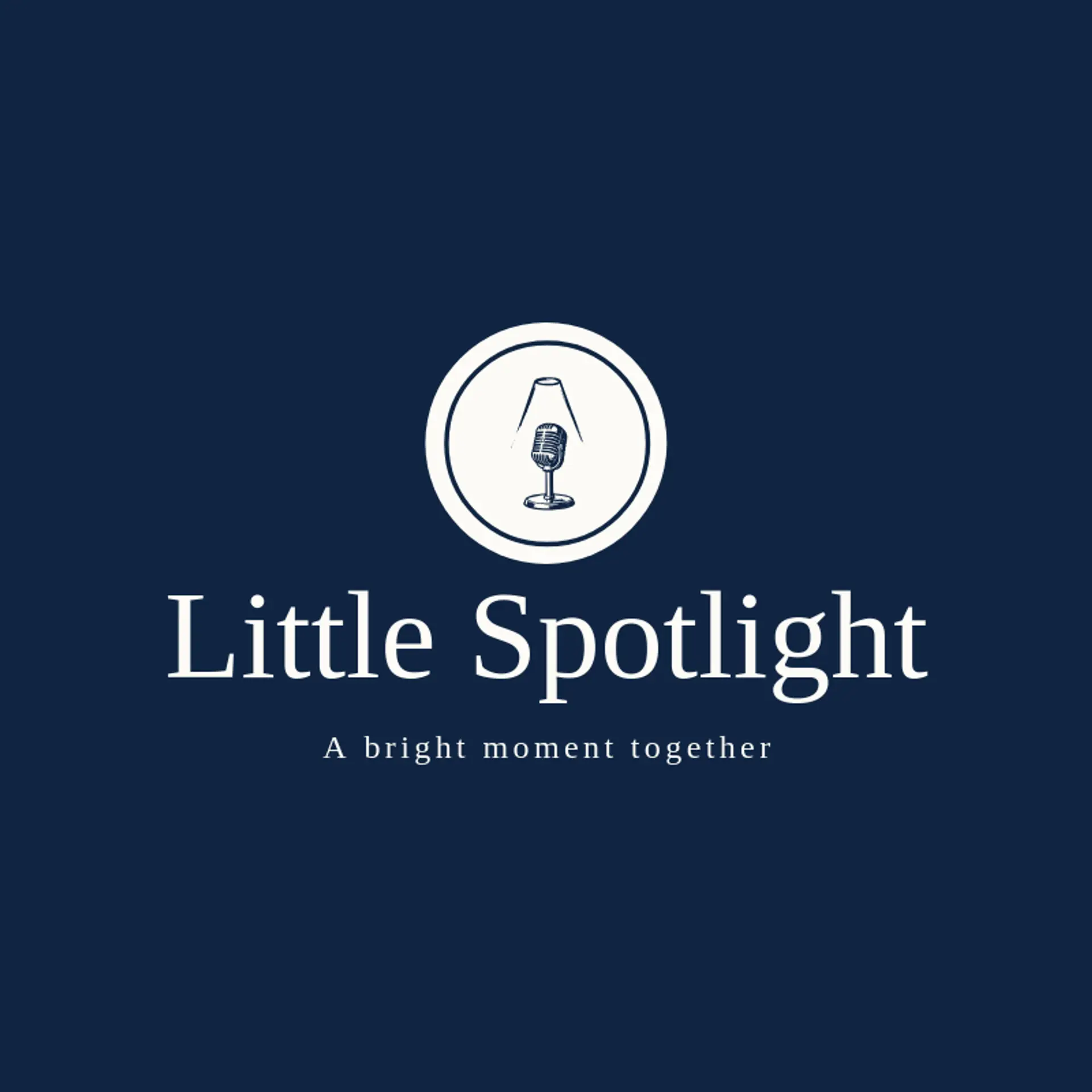 Little Spotlight logo for talk show