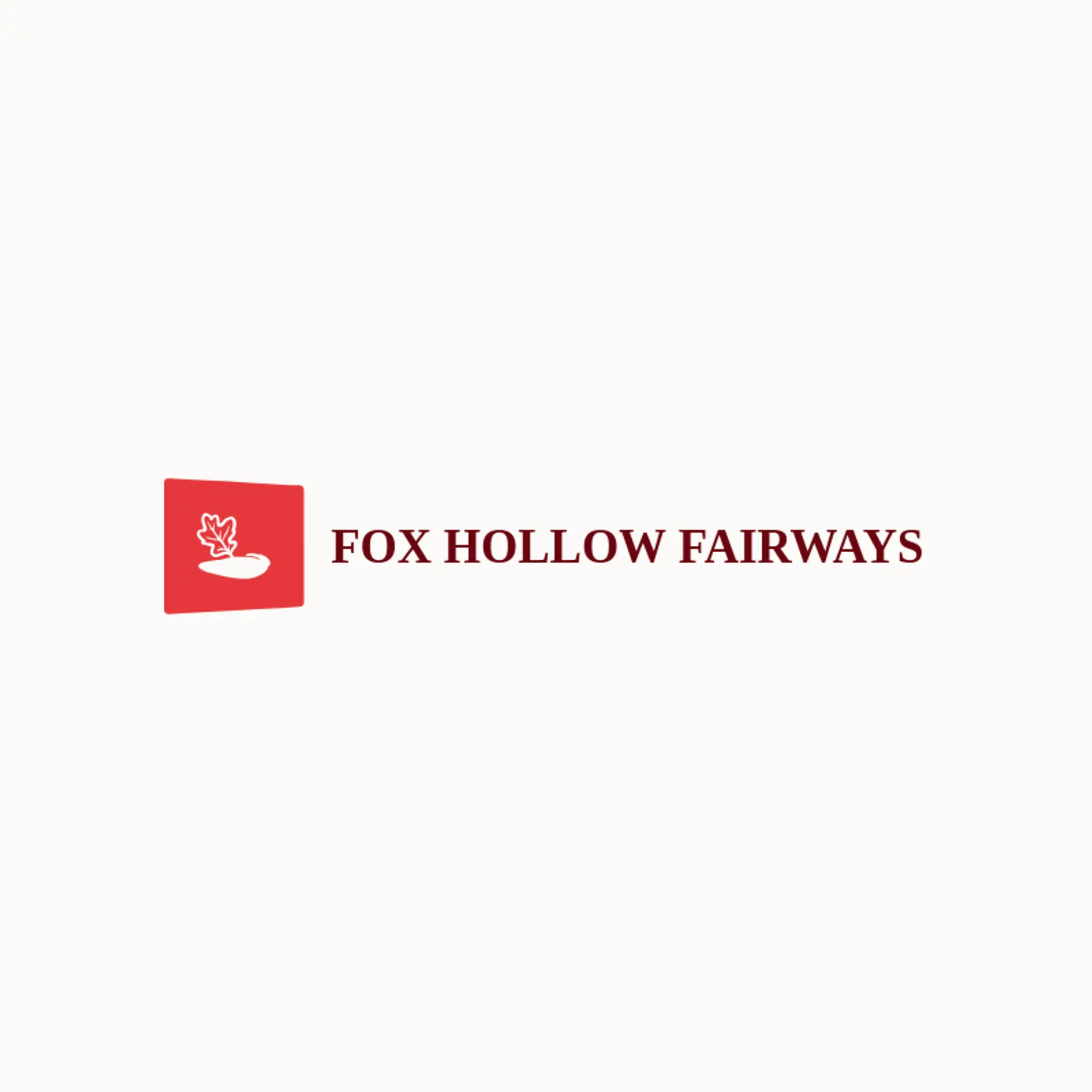 Fox Hollow Fairways logo for golf course