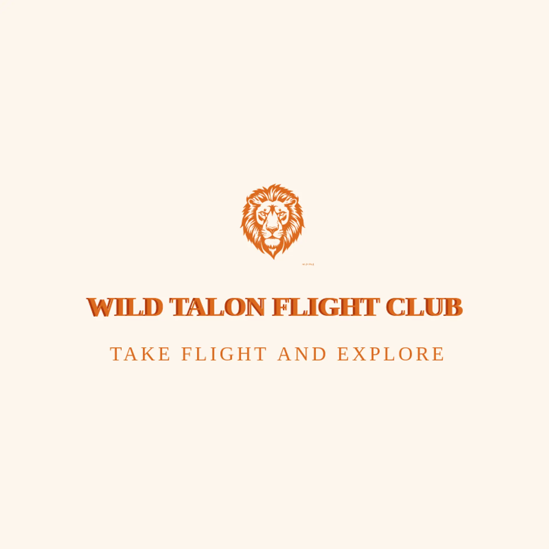Wild Talon Flight Club logo for wild