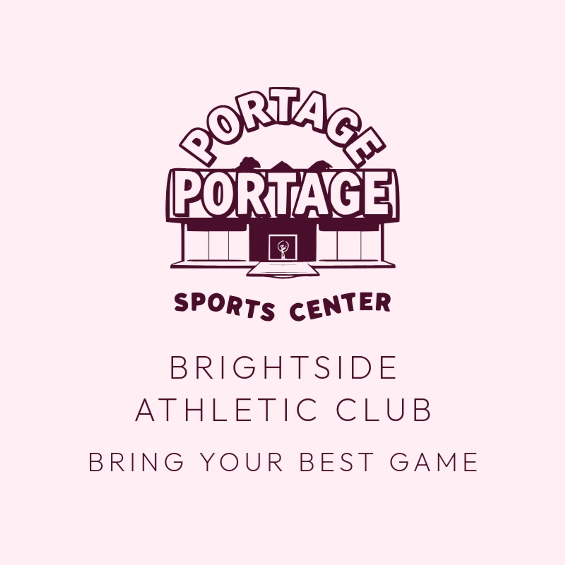 Brightside Athletic Club logo for sports center
