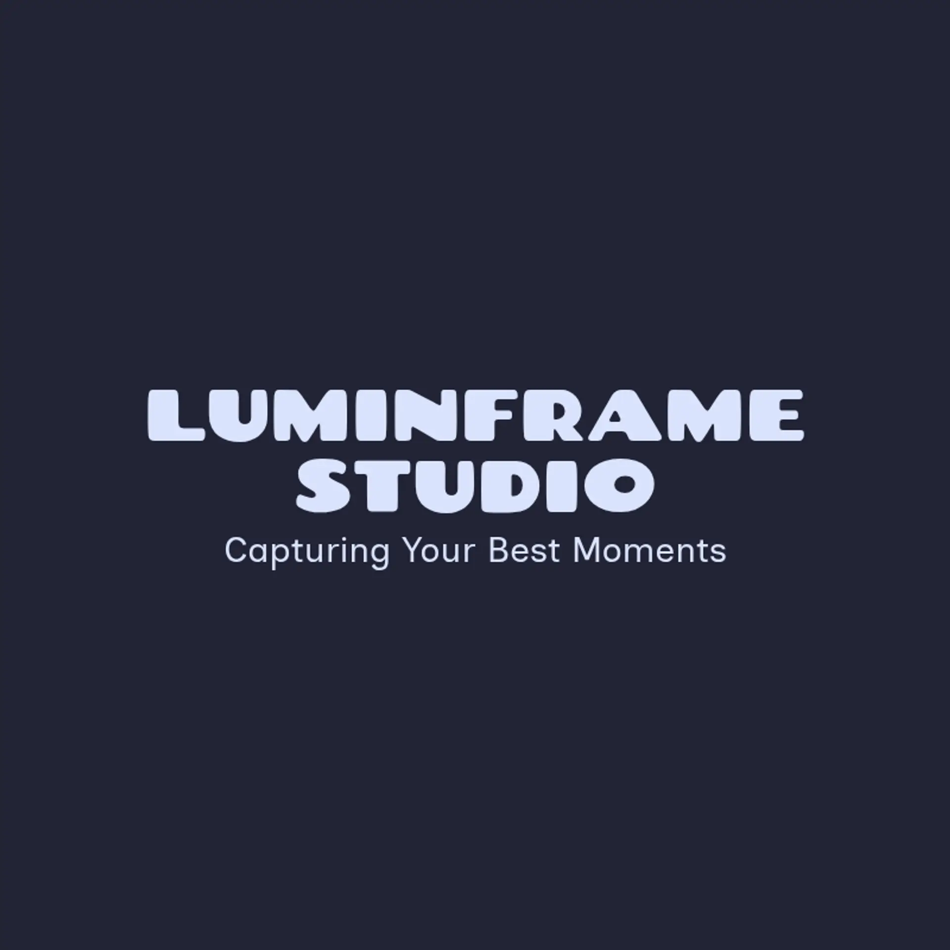 LuminaFrame Photography logo for photography studio