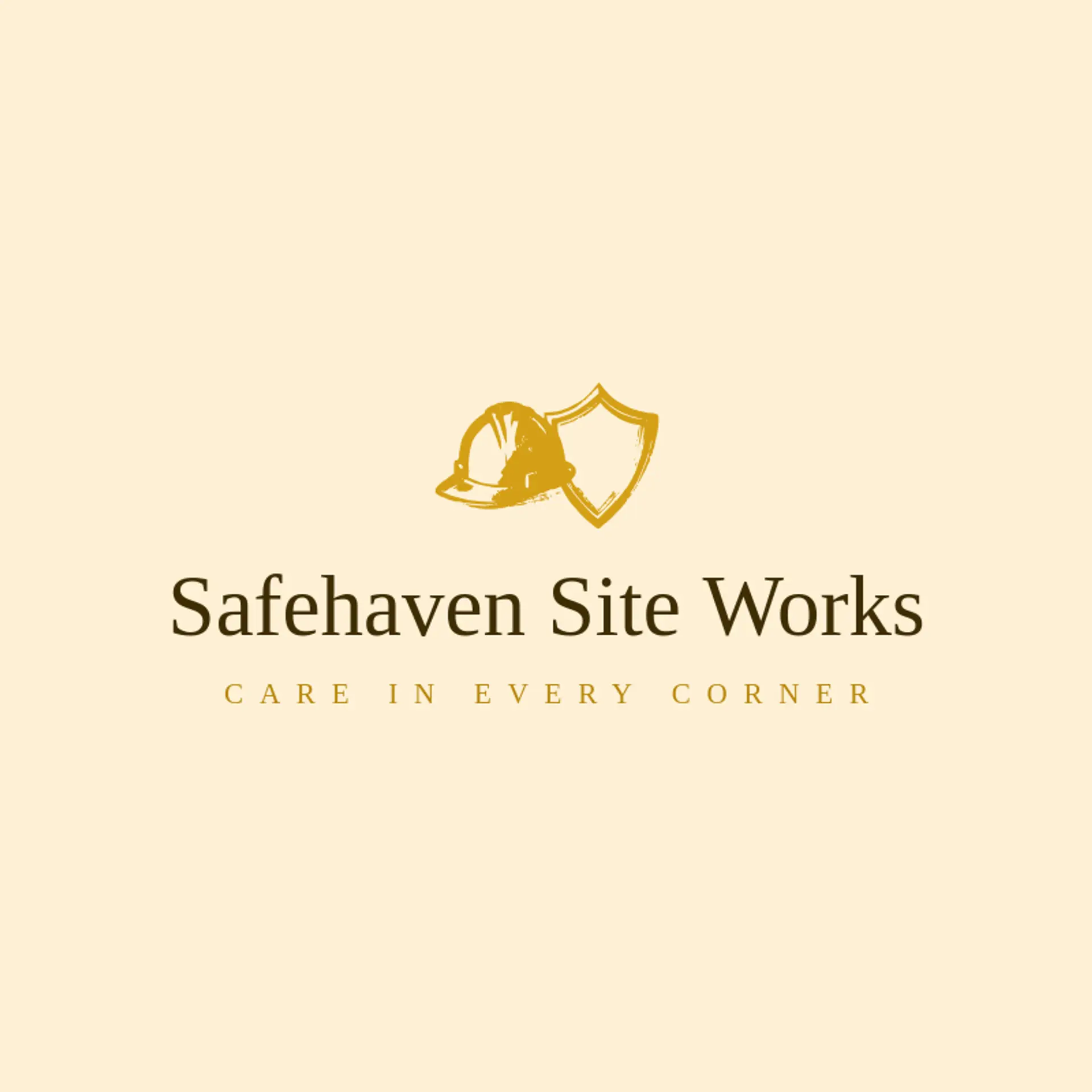 Safehaven Site Works logo for contractor