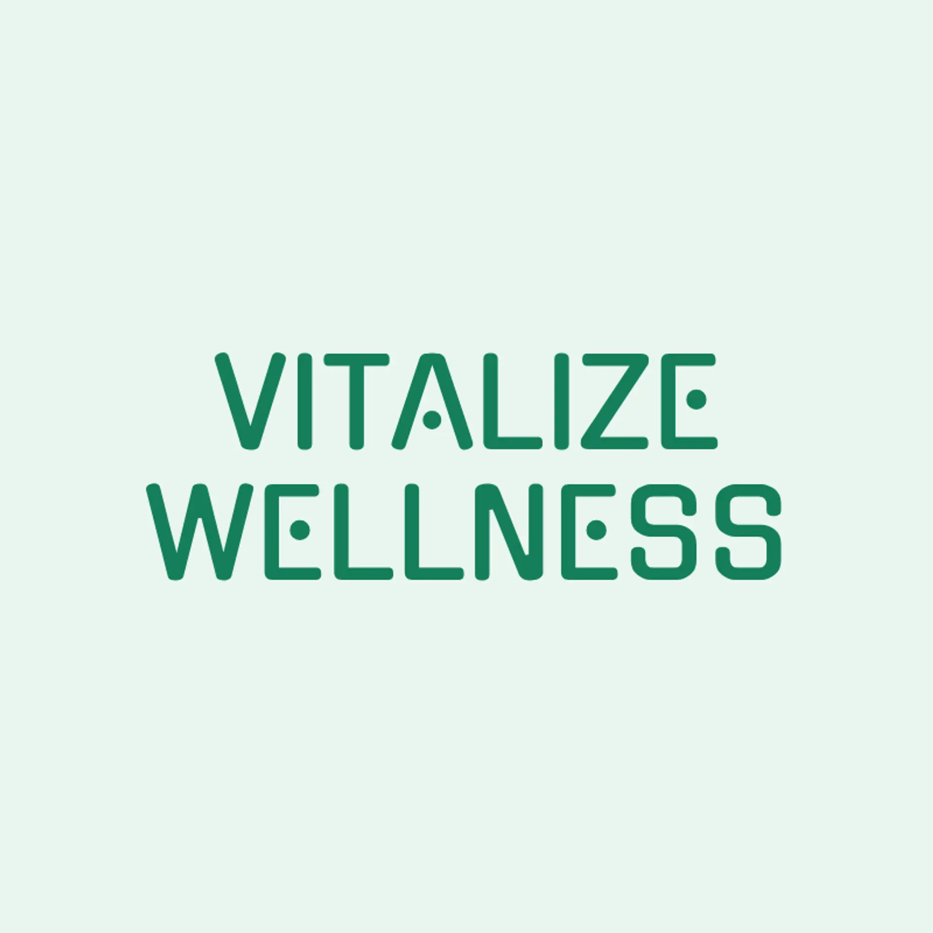Vitalize Wellness logo for health and fitness