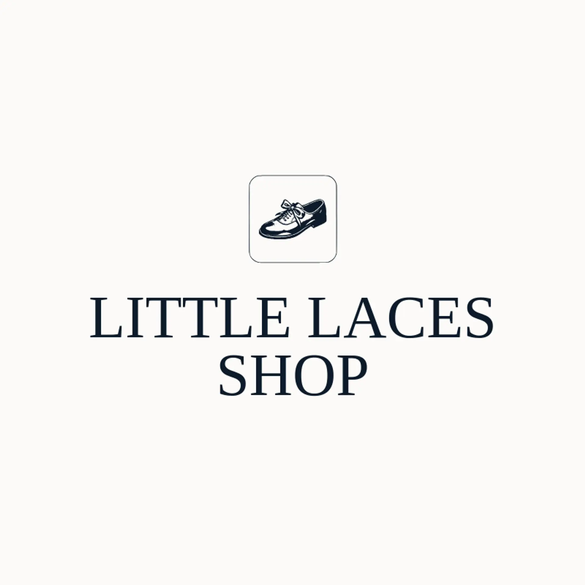 Little Laces Shop logo for shoe store