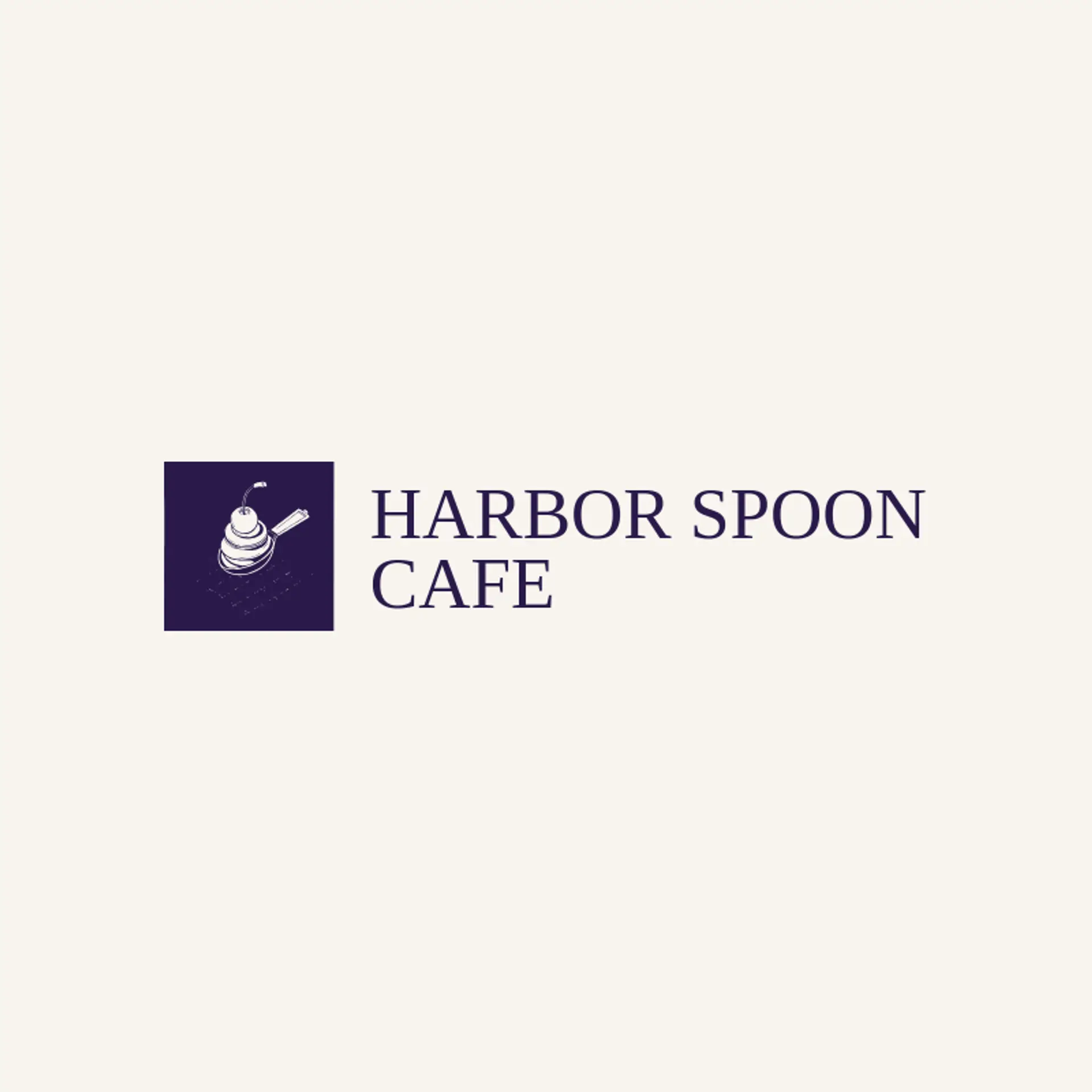 Harbor Spoon Cafe logo for dish