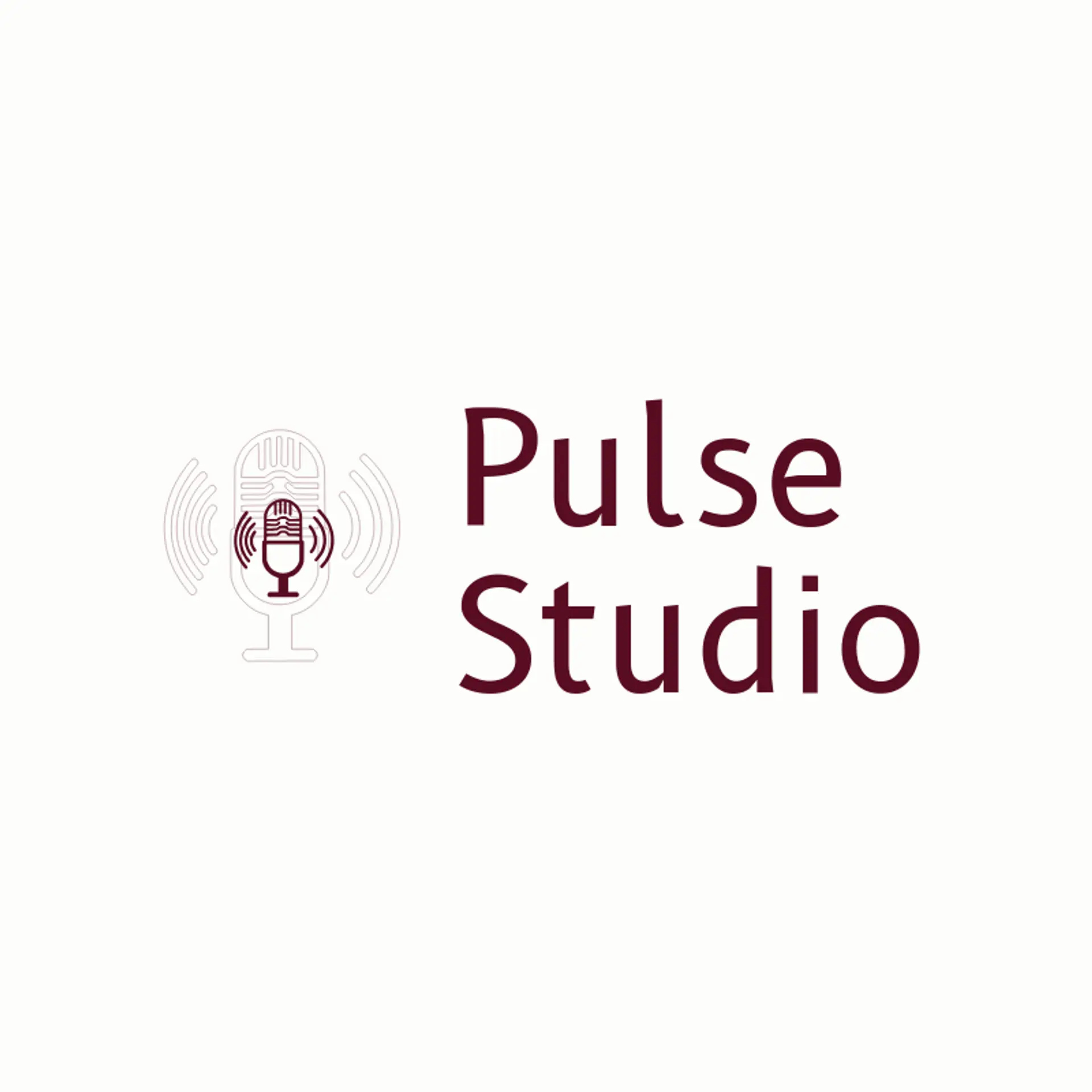 Pulse Studio logo for sound