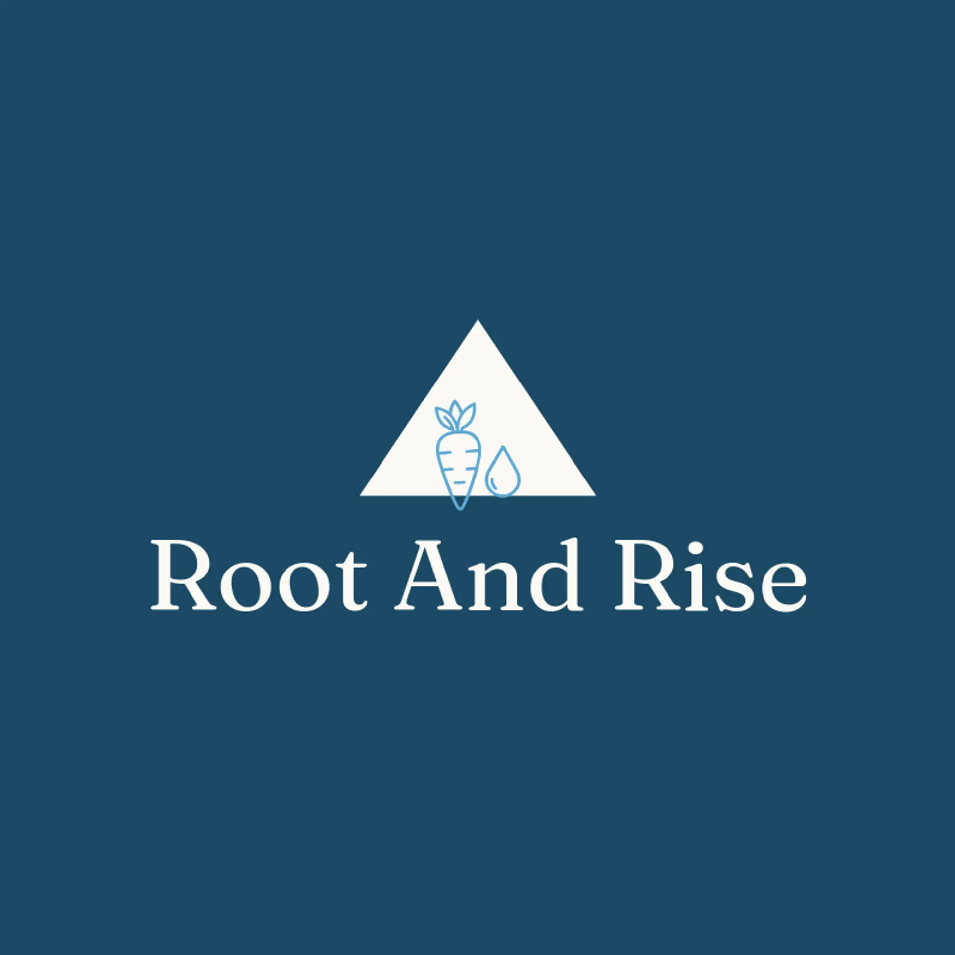 Root And Rise logo for vegan