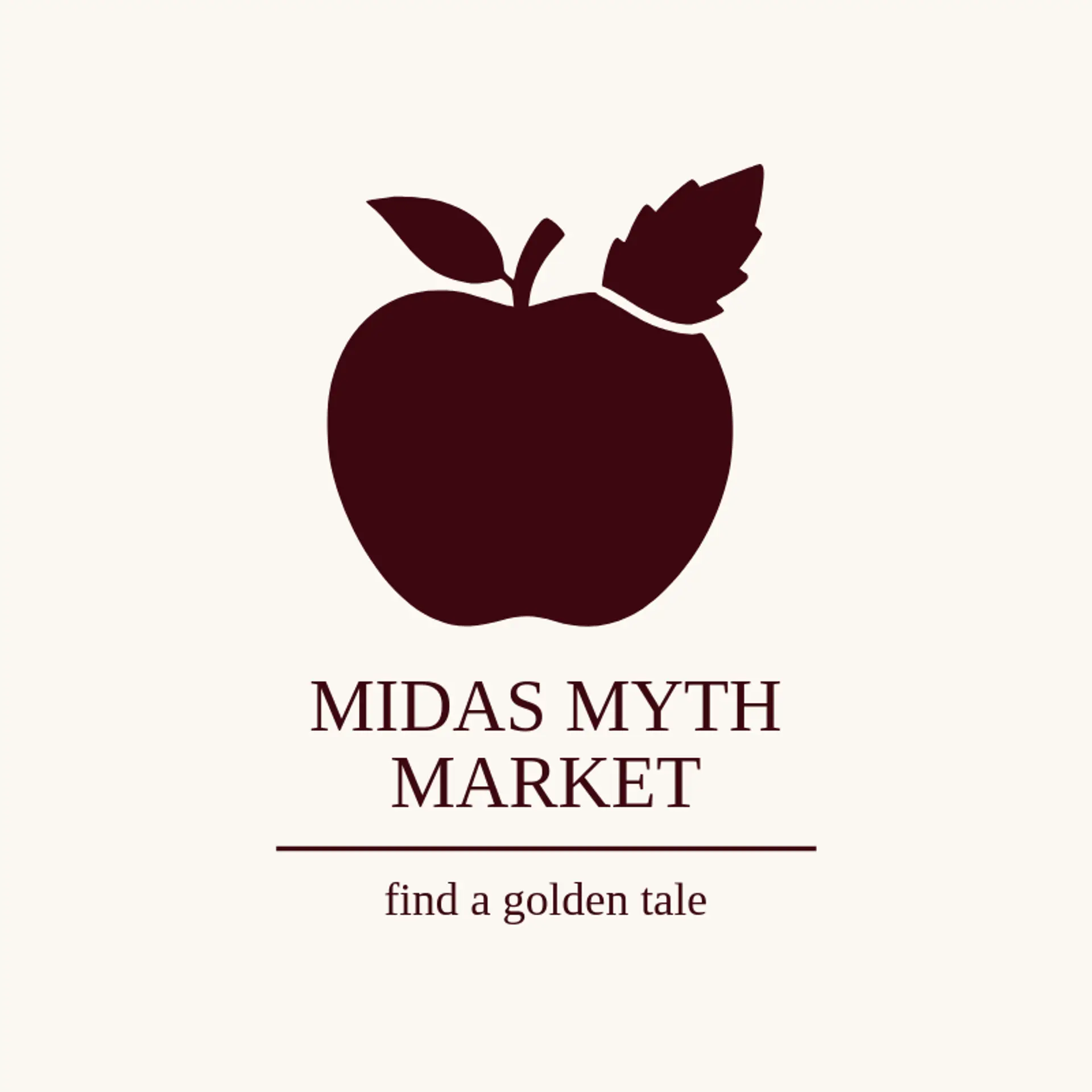 Midas Myth Market logo for greek mythology