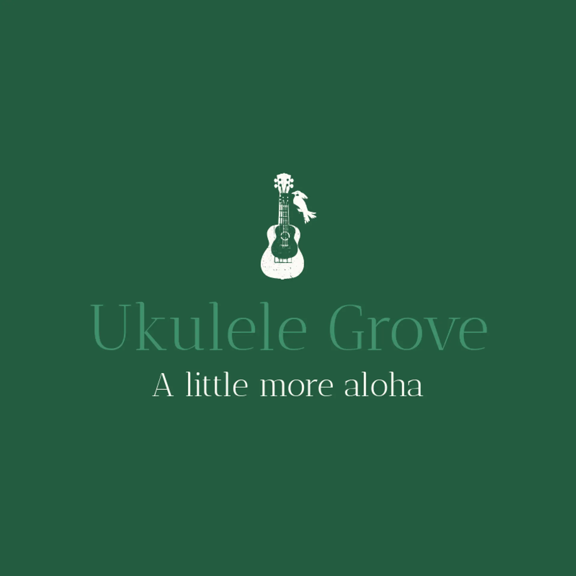 Ukulele Grove logo for hawaii