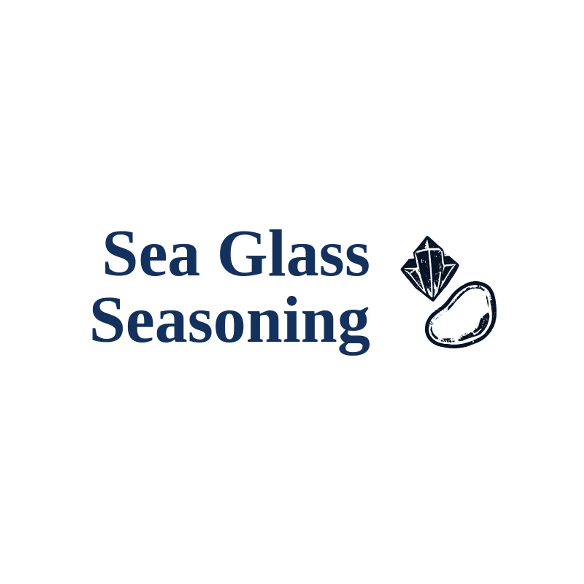 Sea Glass Seasoning logo for salt