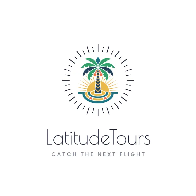 Palm island travel logo