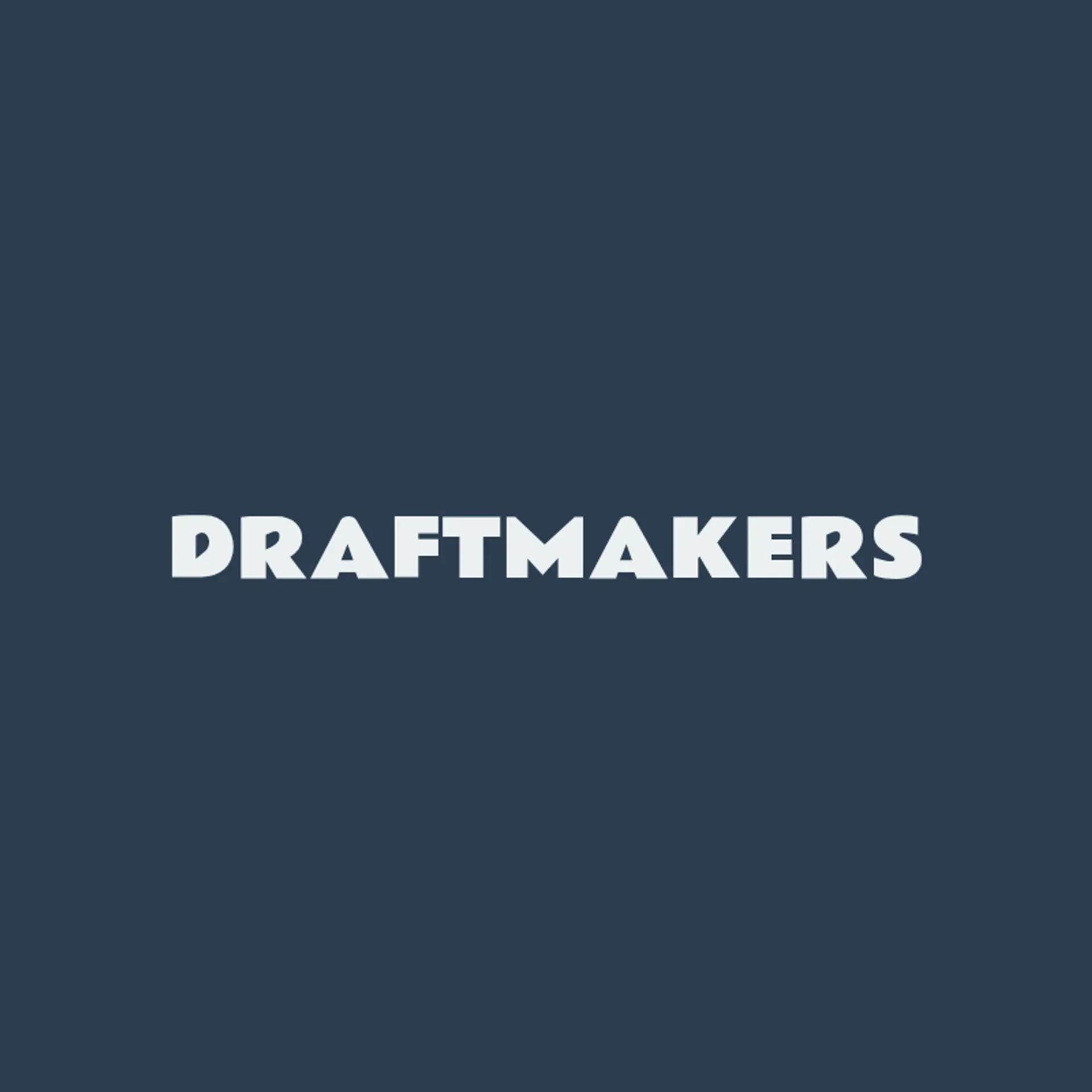 DraftMakers logo for construction designer