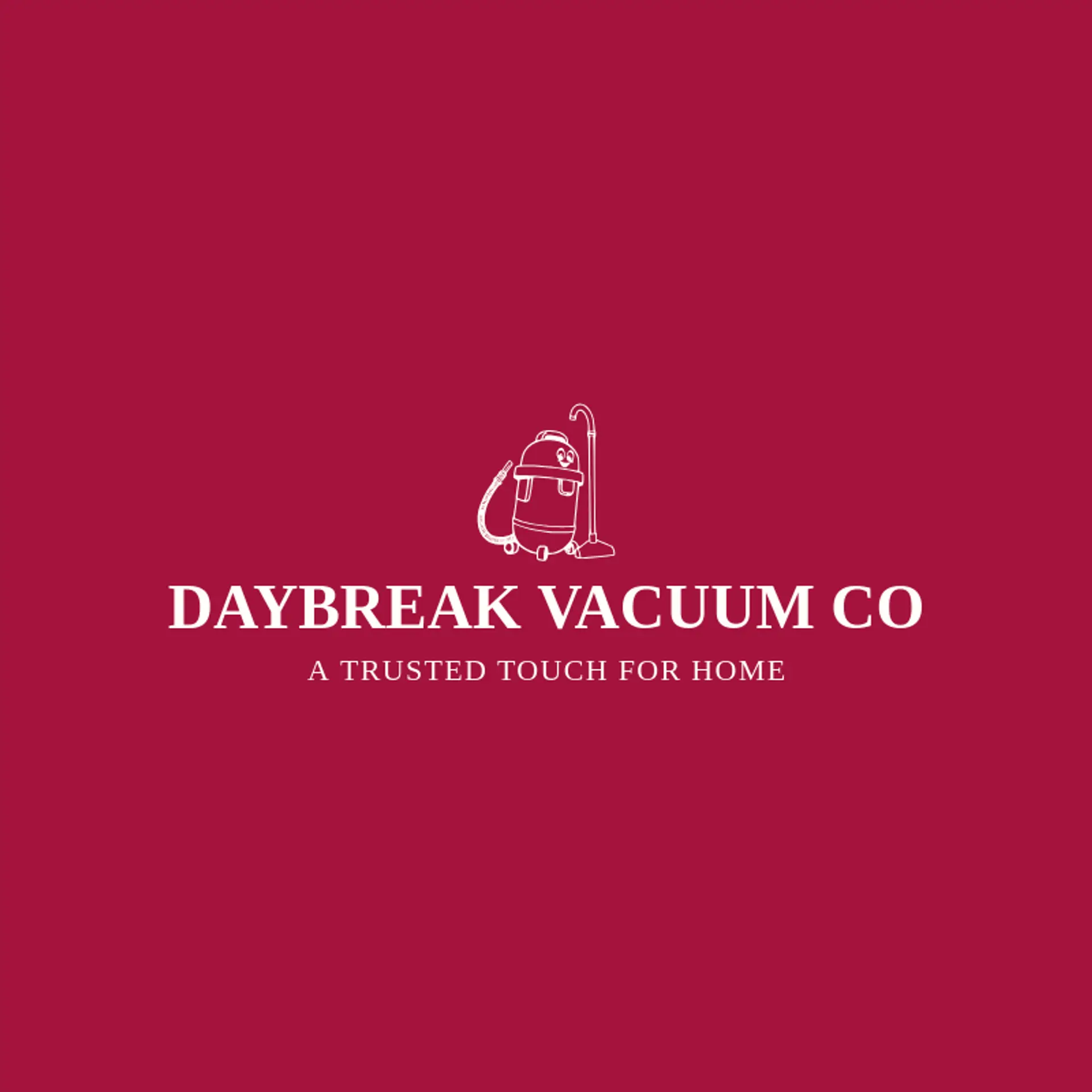 Daybreak Vacuum Co logo for hoover