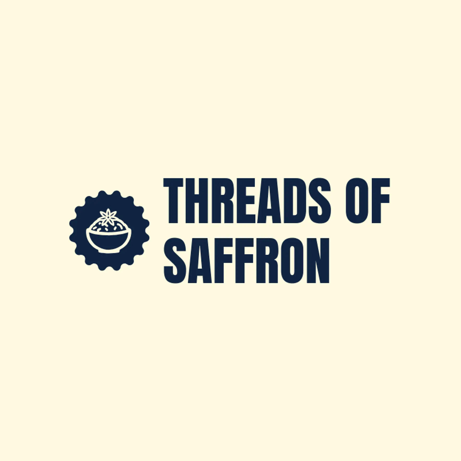 Threads Of Saffron logo for biryani
