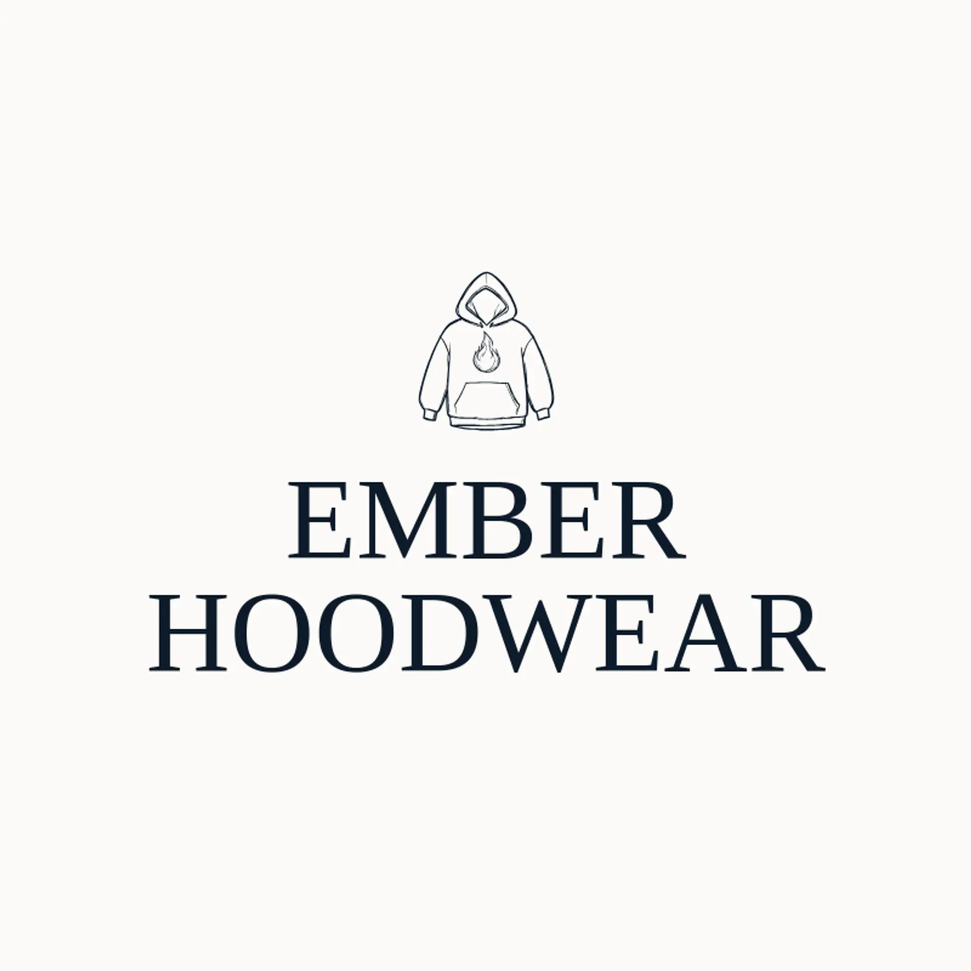 Ember Hoodwear logo for hoodie