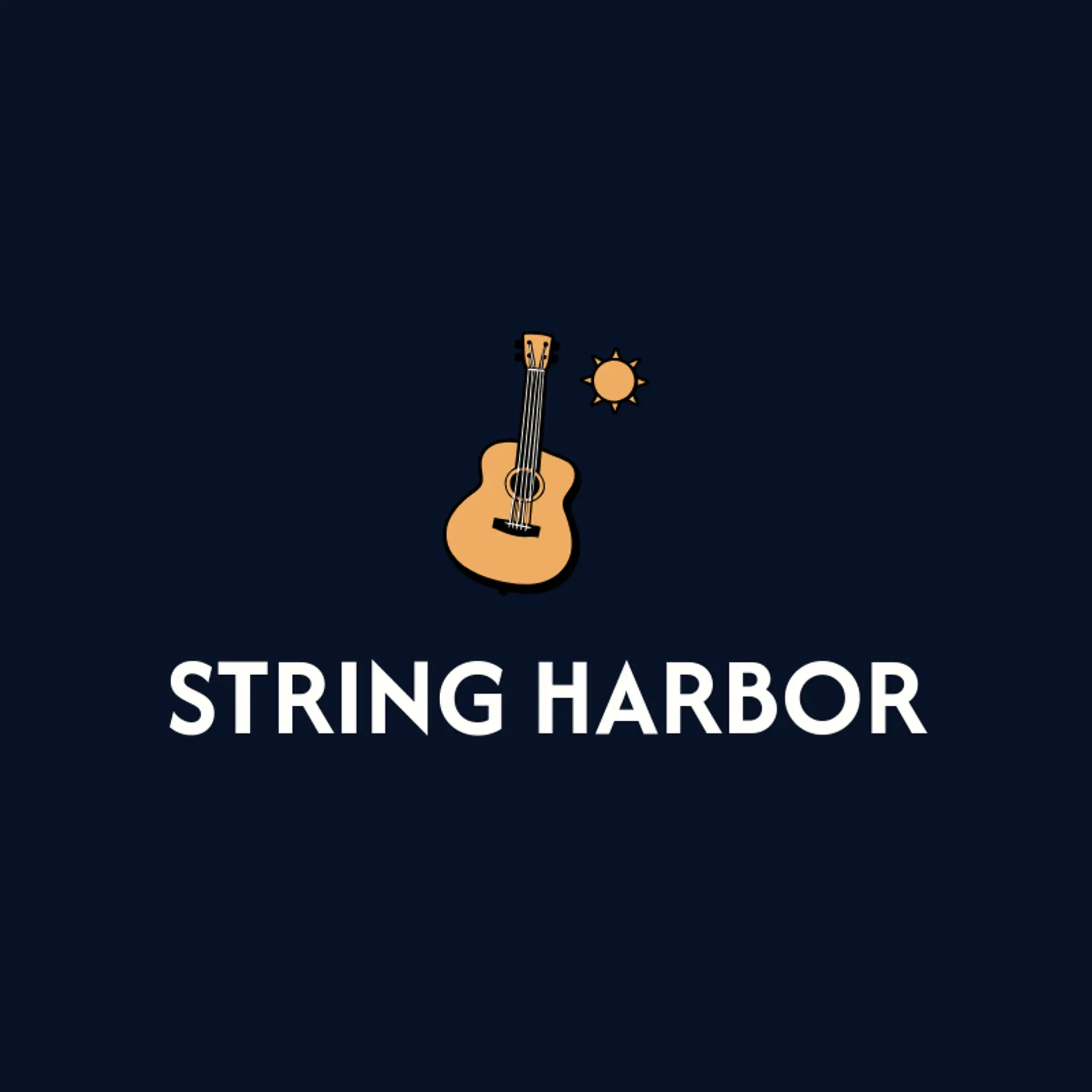 String Harbor logo for guitar