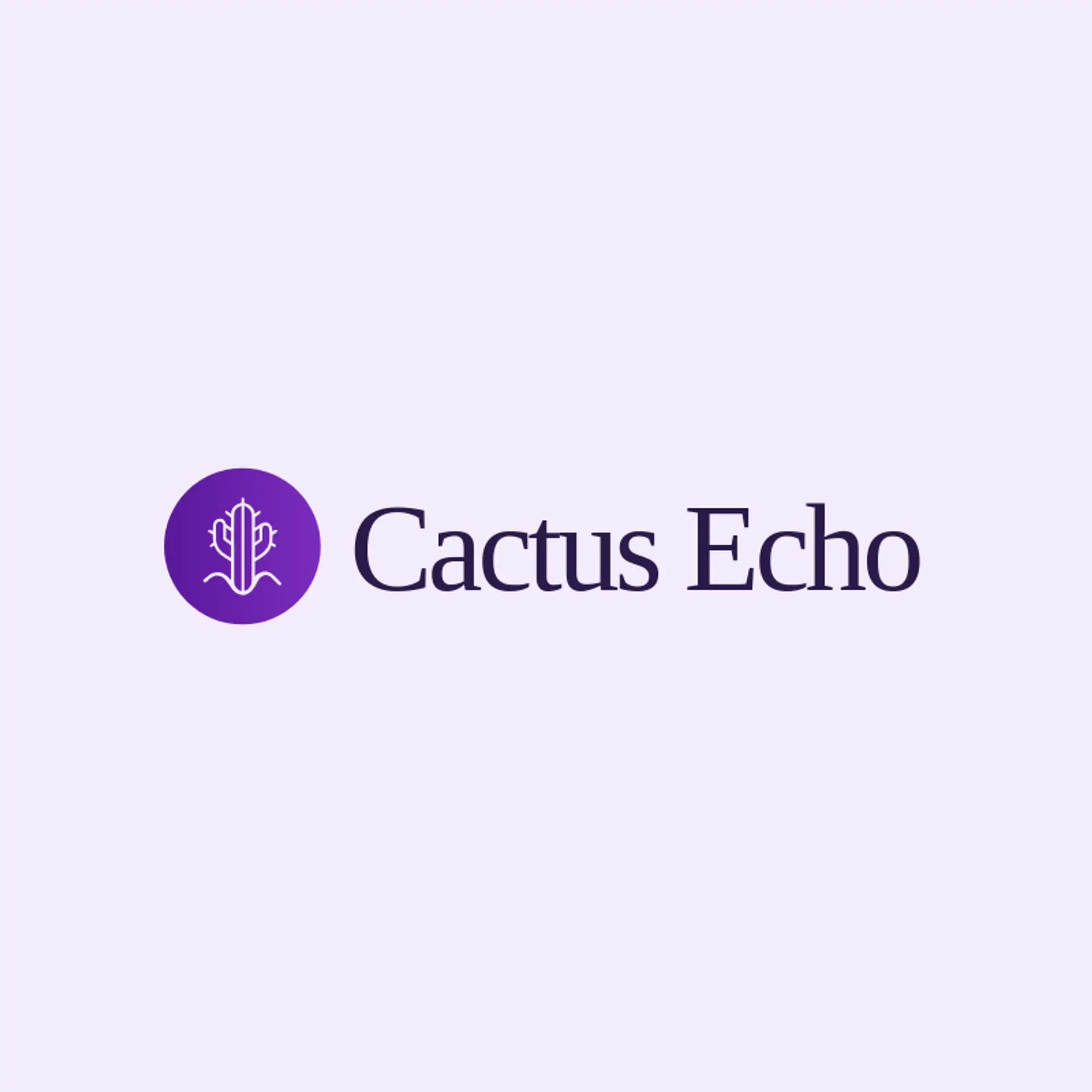 Cactus Echo logo for prickly